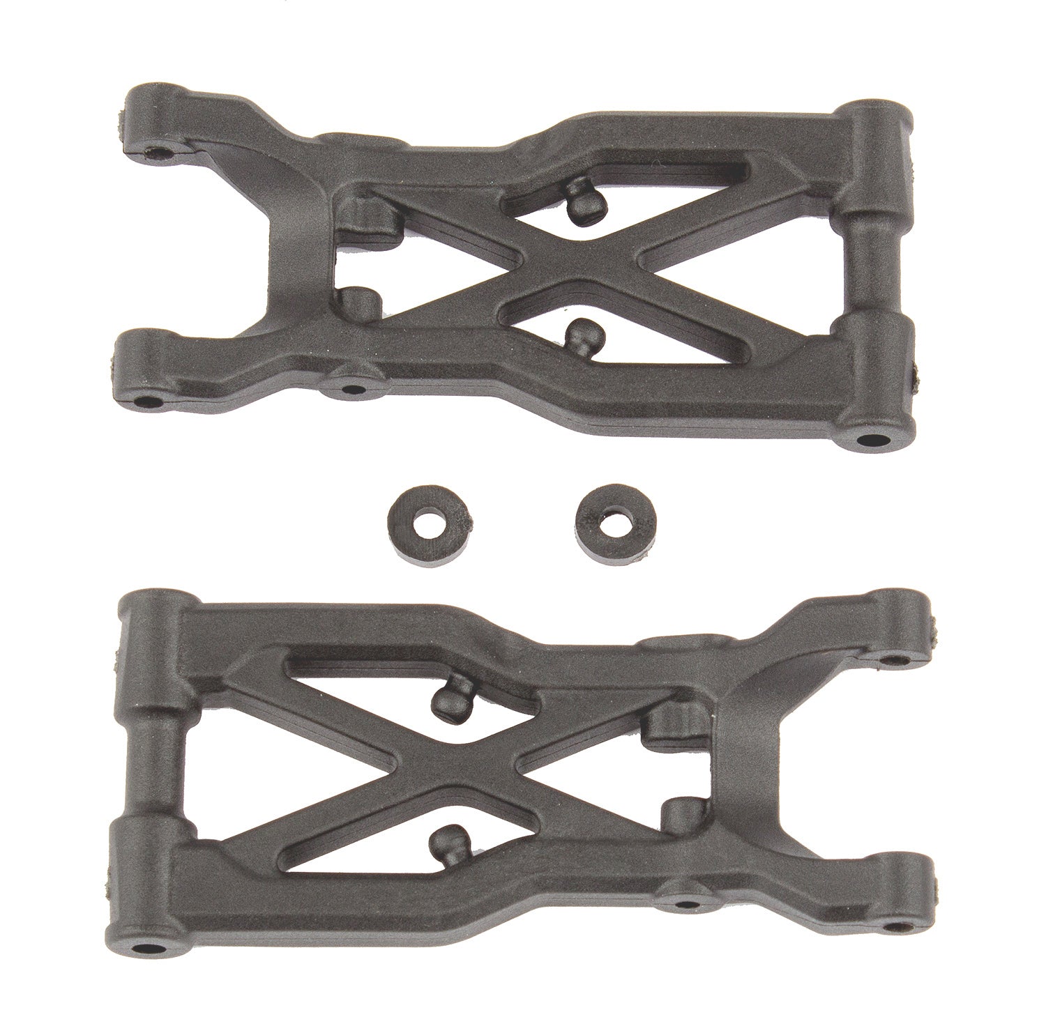 Team Associated RC10B74.1 Factory Team Rear Suspension Arms Carbon Fiber