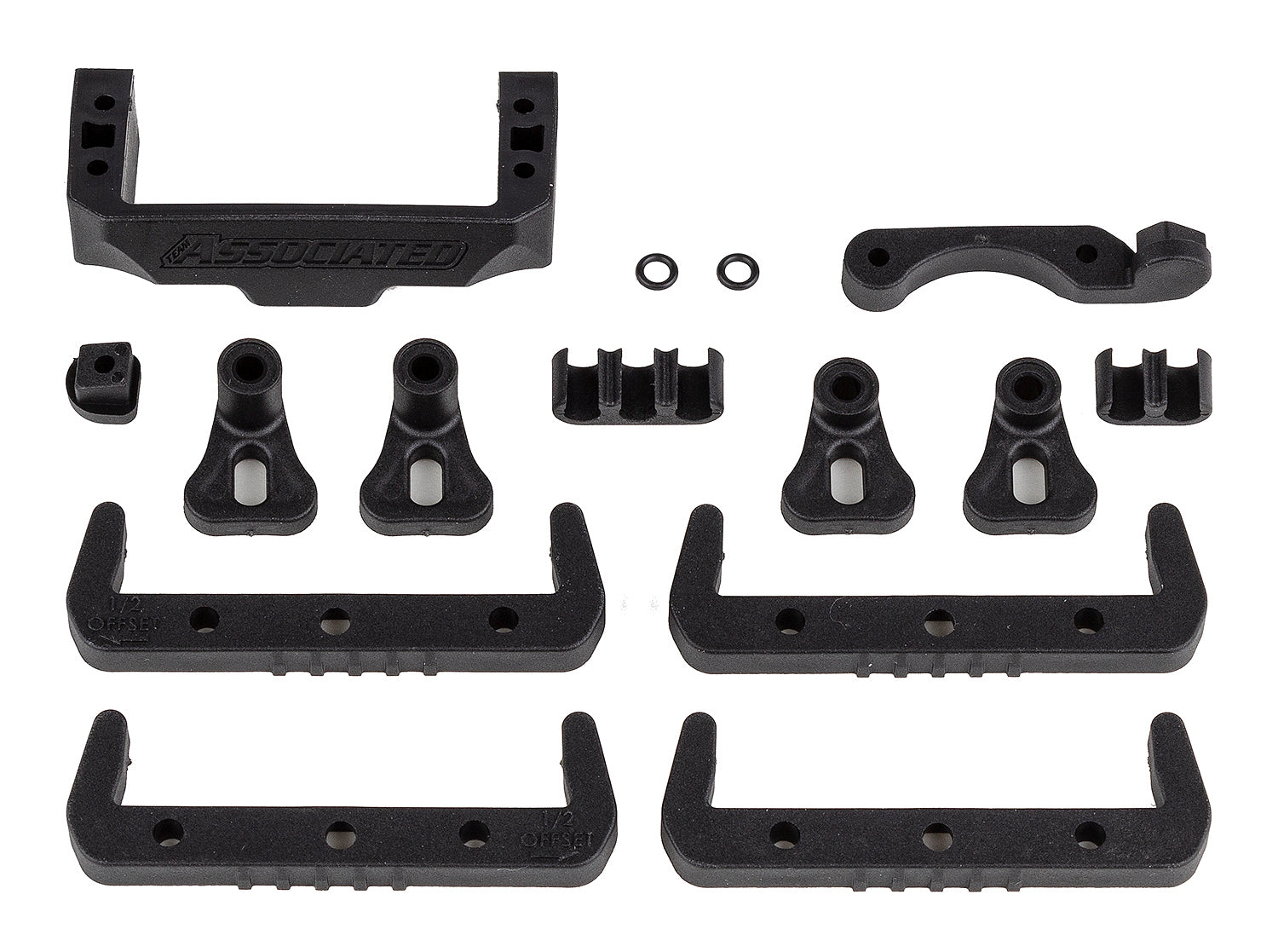 Team Associated RC10B7 Battery Mount, Fan Mount and Servo Mount Set