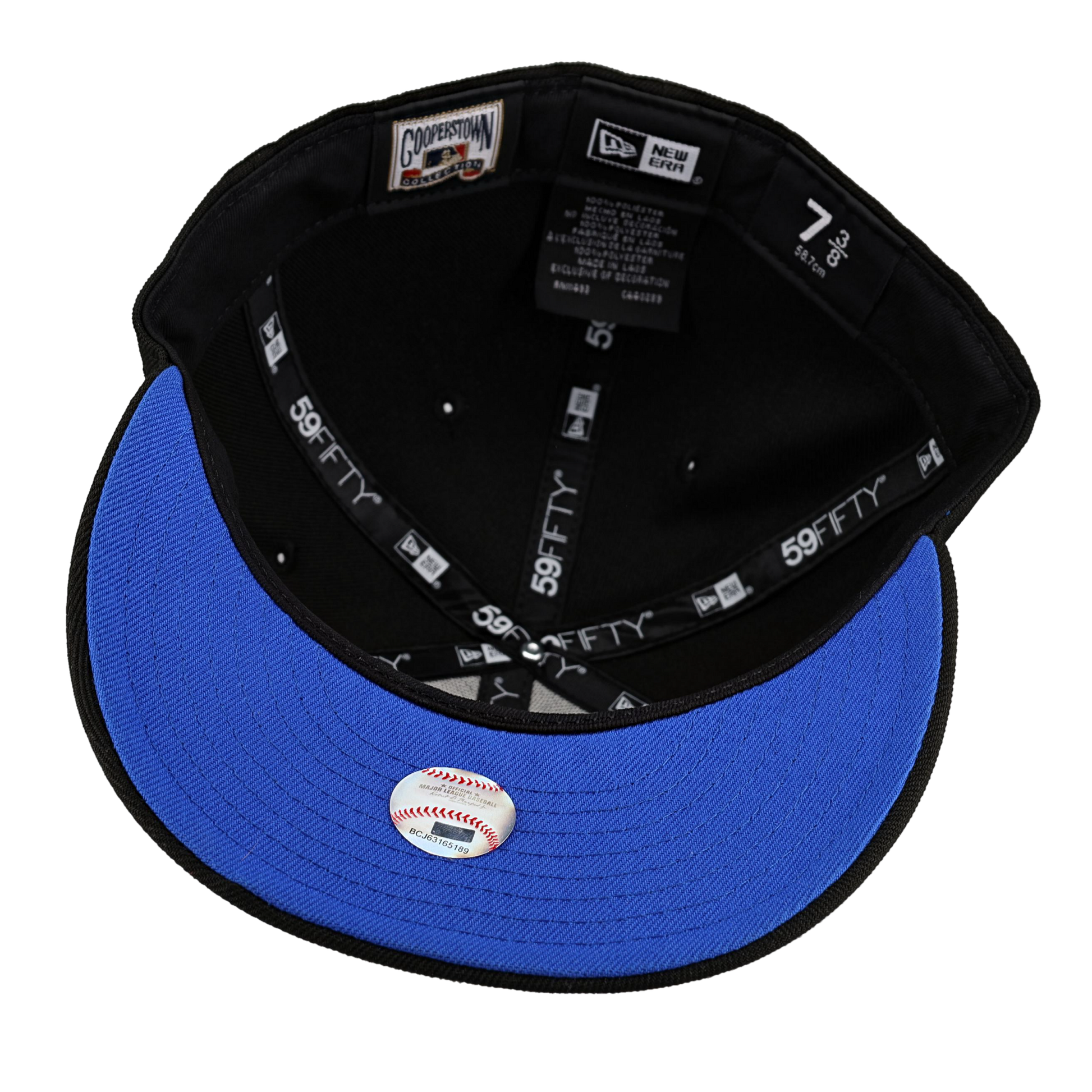 Cincinnati Reds Black Riverfront Stadium Patch 59Fifty Fitted Hat