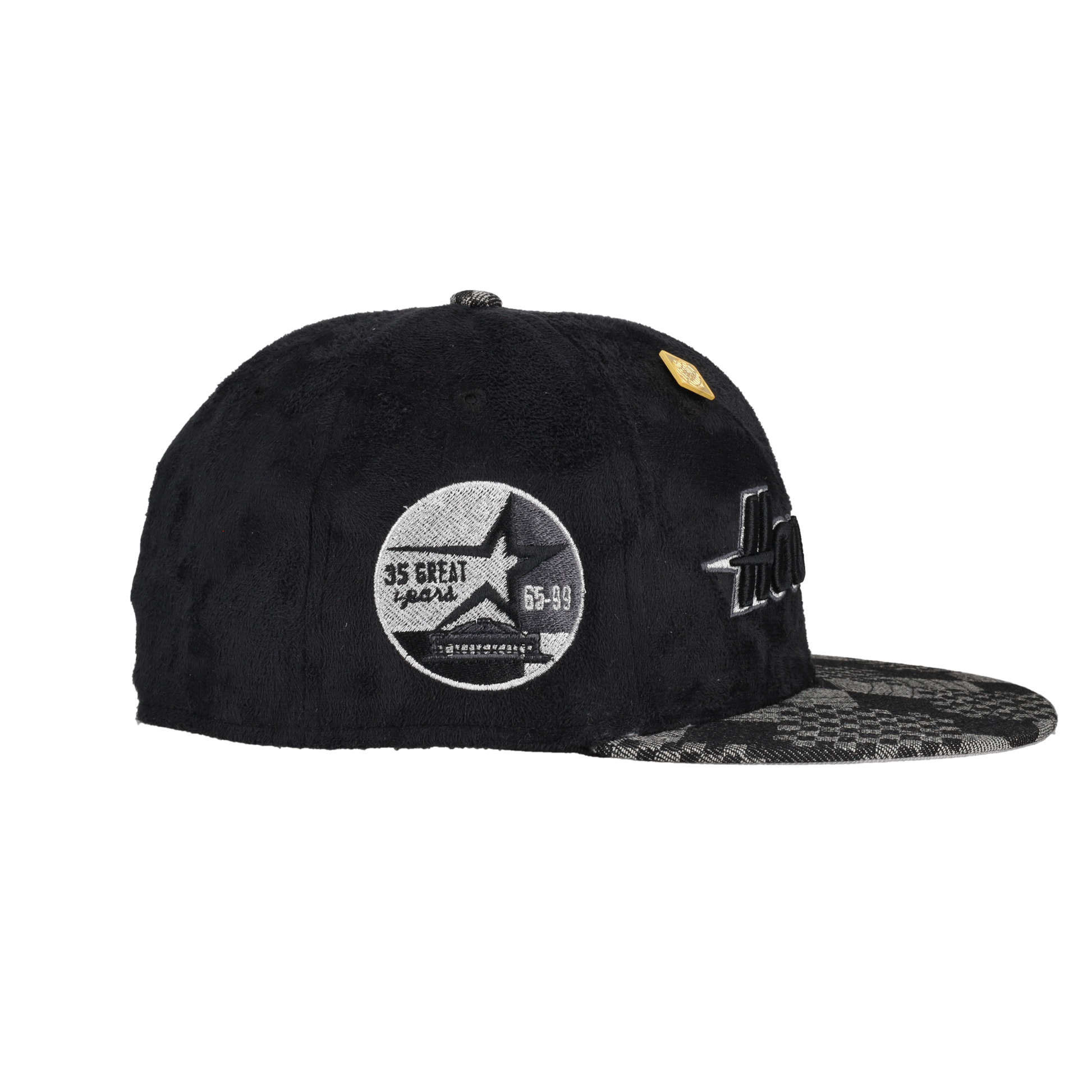 Houston Astros Suede 35 Great Years Patch 59Ffity Fitted Hat