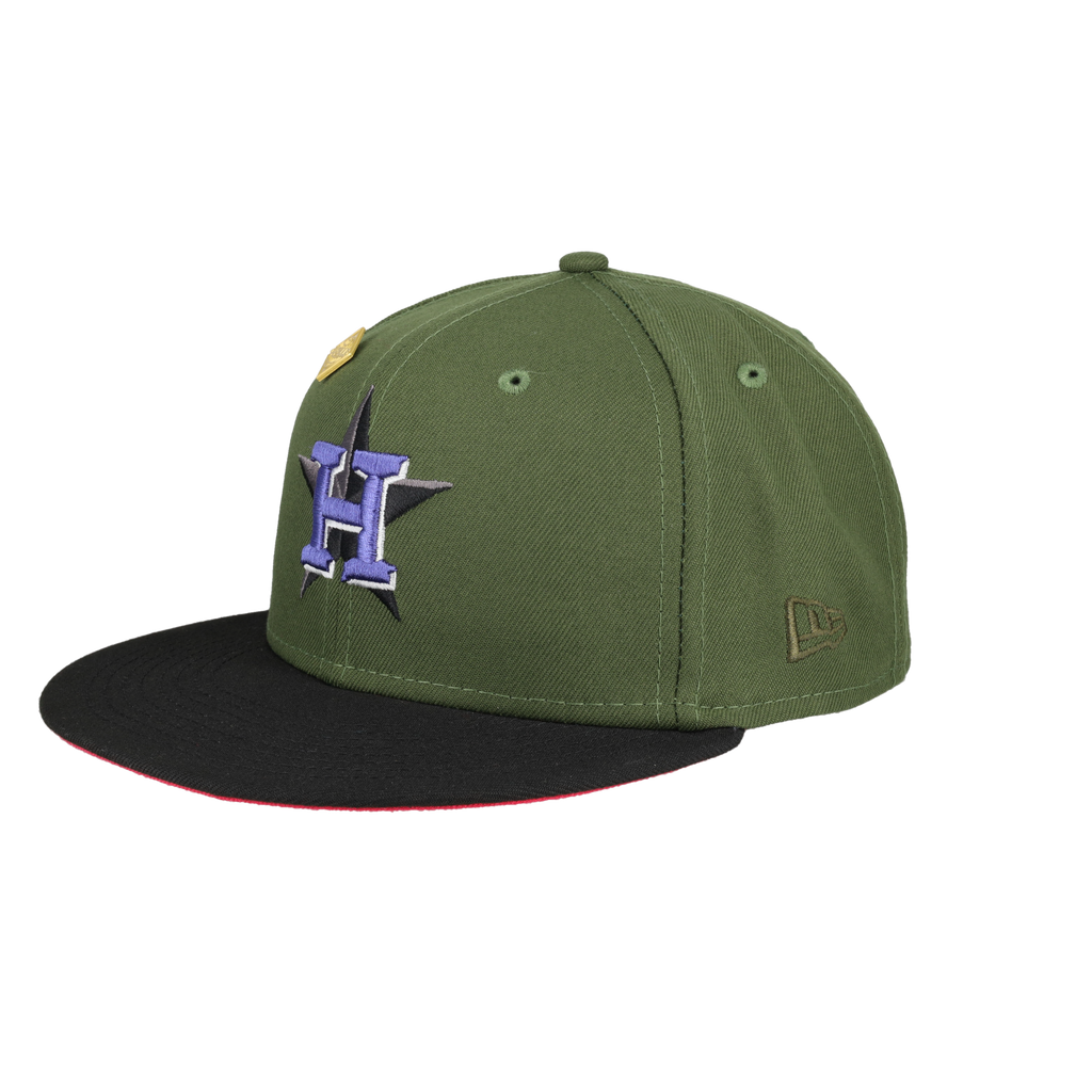 Houston Astros 45th Anniversary Patch Fitted Hat