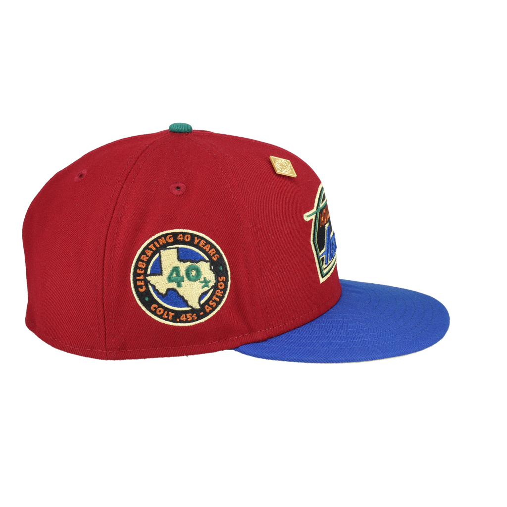 Houston Astros Celebrating 40 Years Patch 59fifty Fitted Hat