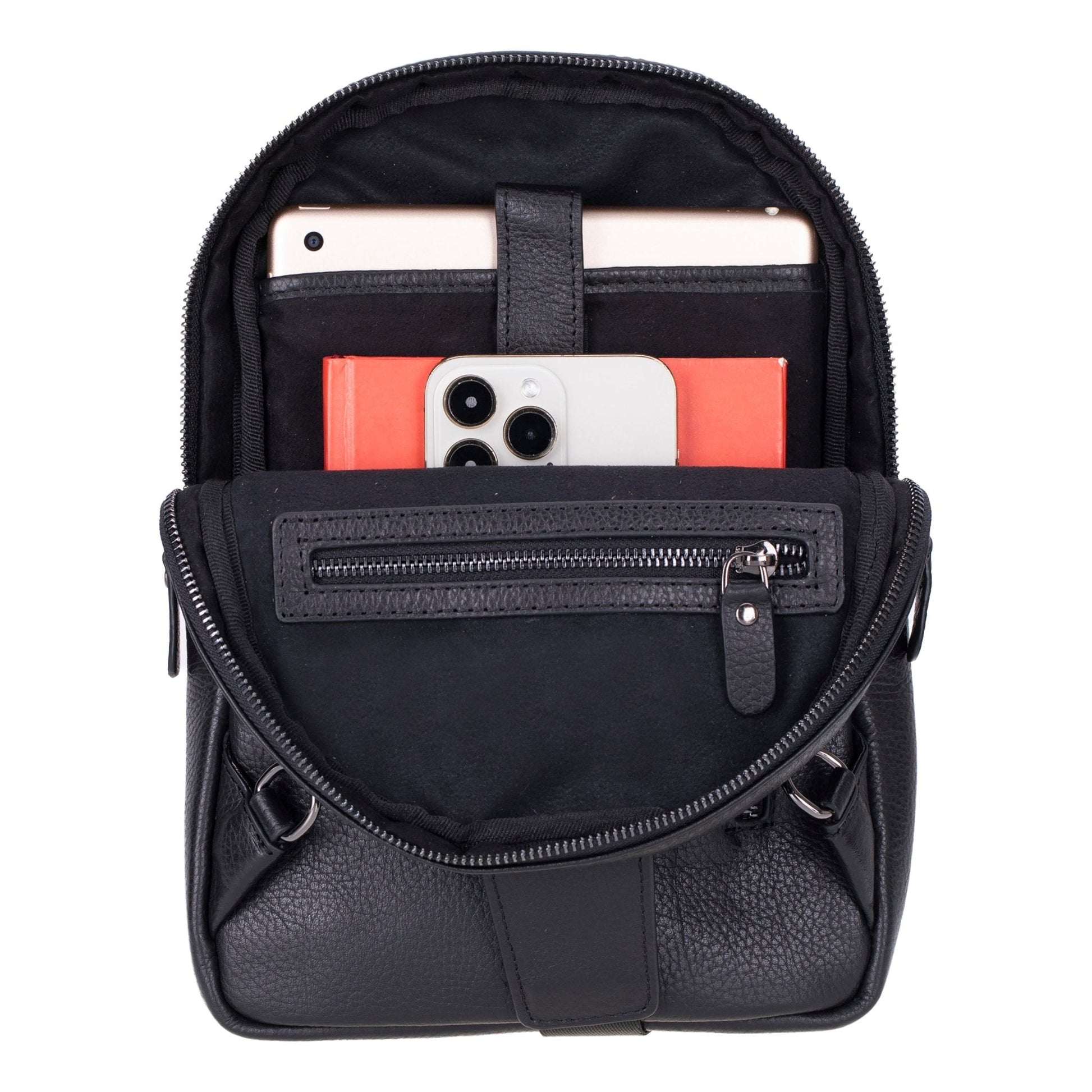 Athens Unisex Leather Cross Bag