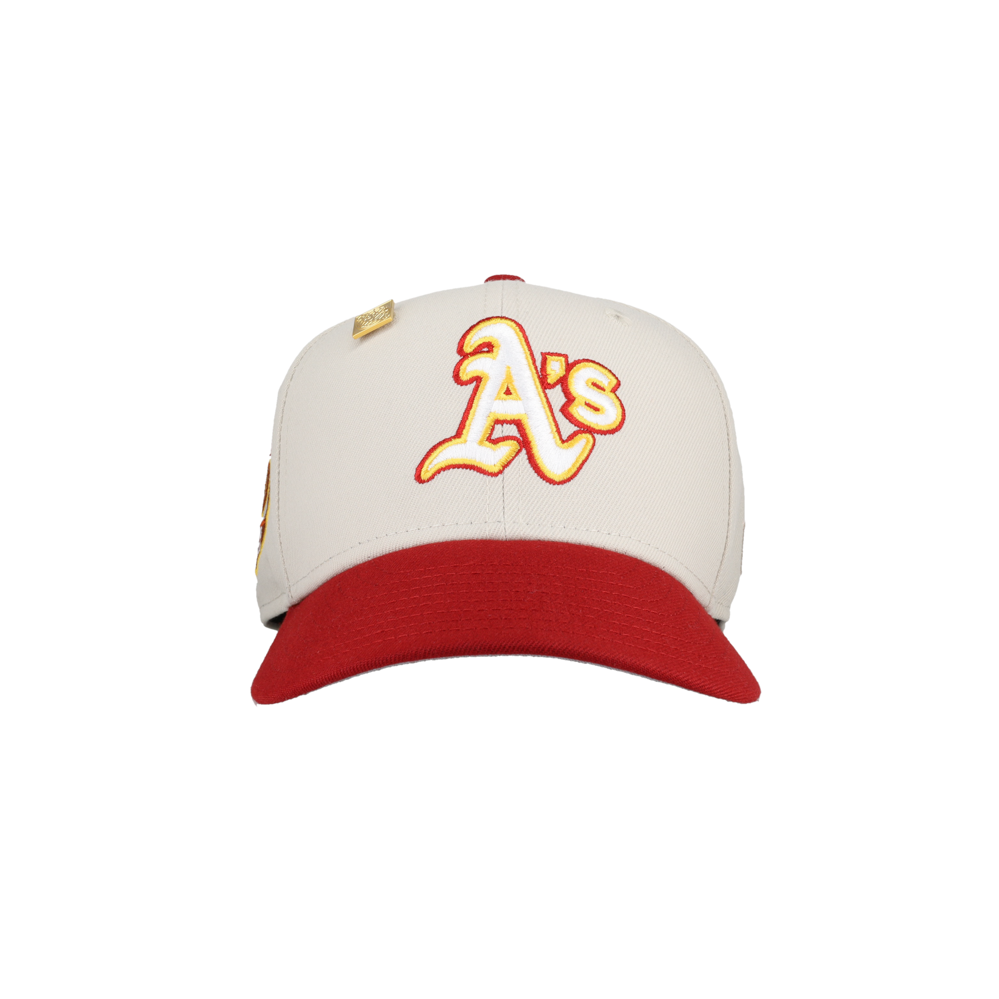 Oakland Athletics April 4th Collection 50th Anniversary Patch Fitted Hat