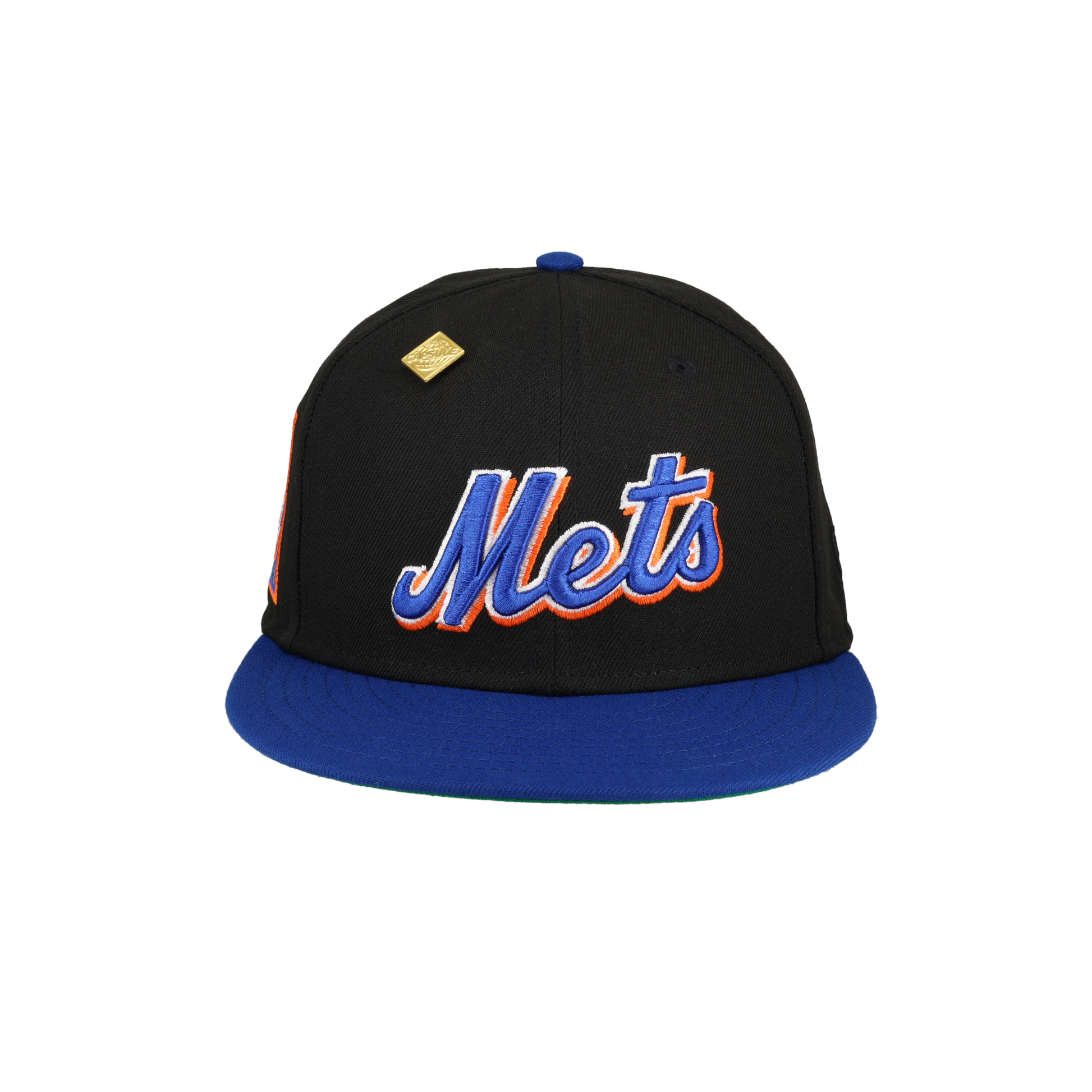 New York Mets 25th Anniversary Side Patch New Era 59Fifty Fitted Hat