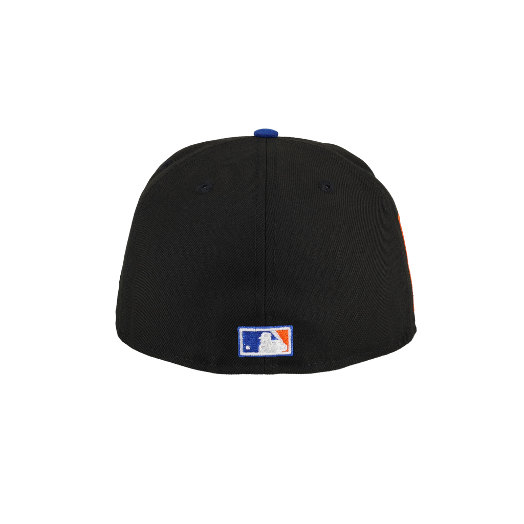 New York Mets 25th Anniversary Side Patch New Era 59Fifty Fitted Hat