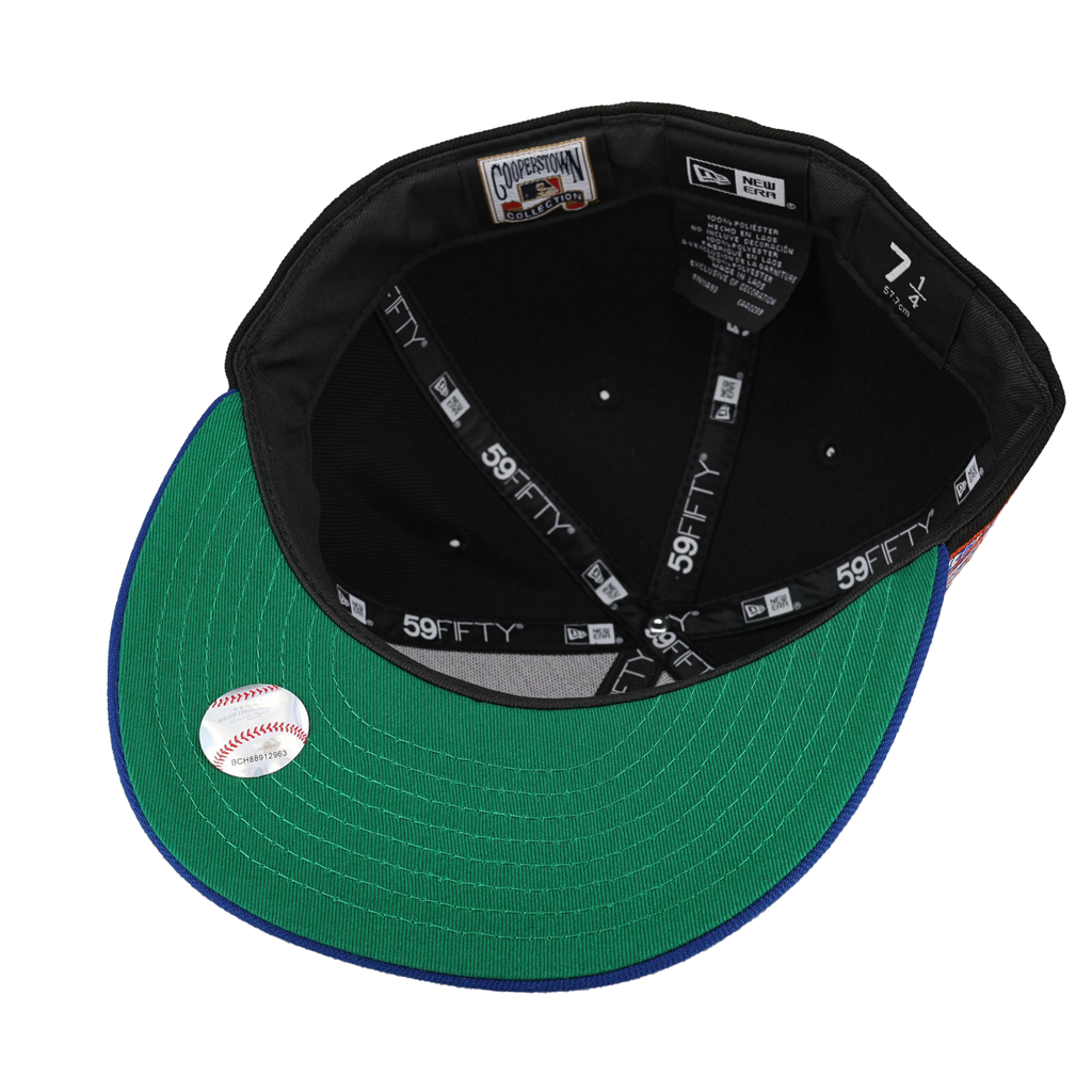 New York Mets 25th Anniversary Side Patch New Era 59Fifty Fitted Hat