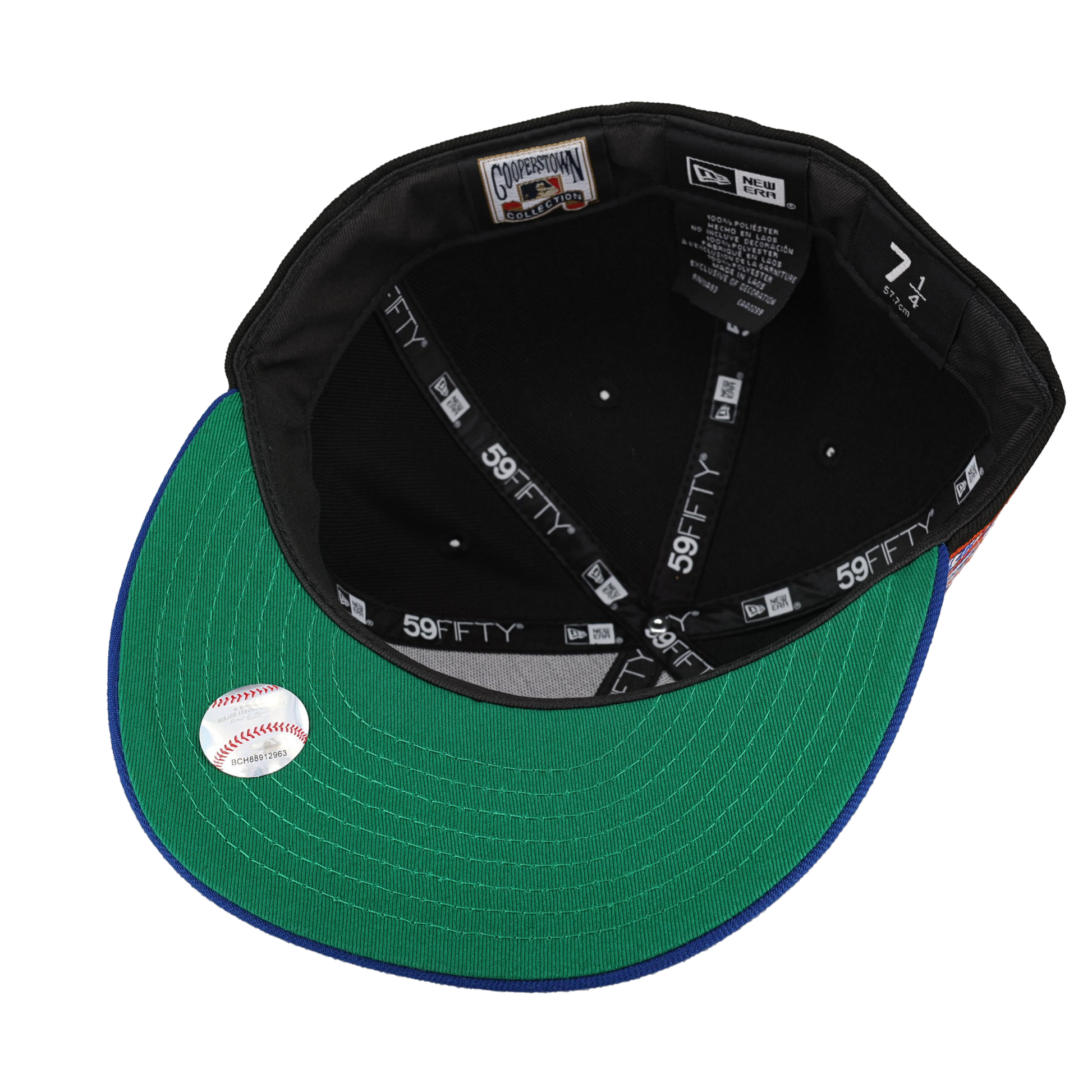 New York Mets 25th Anniversary Side Patch New Era 59Fifty Fitted Hat