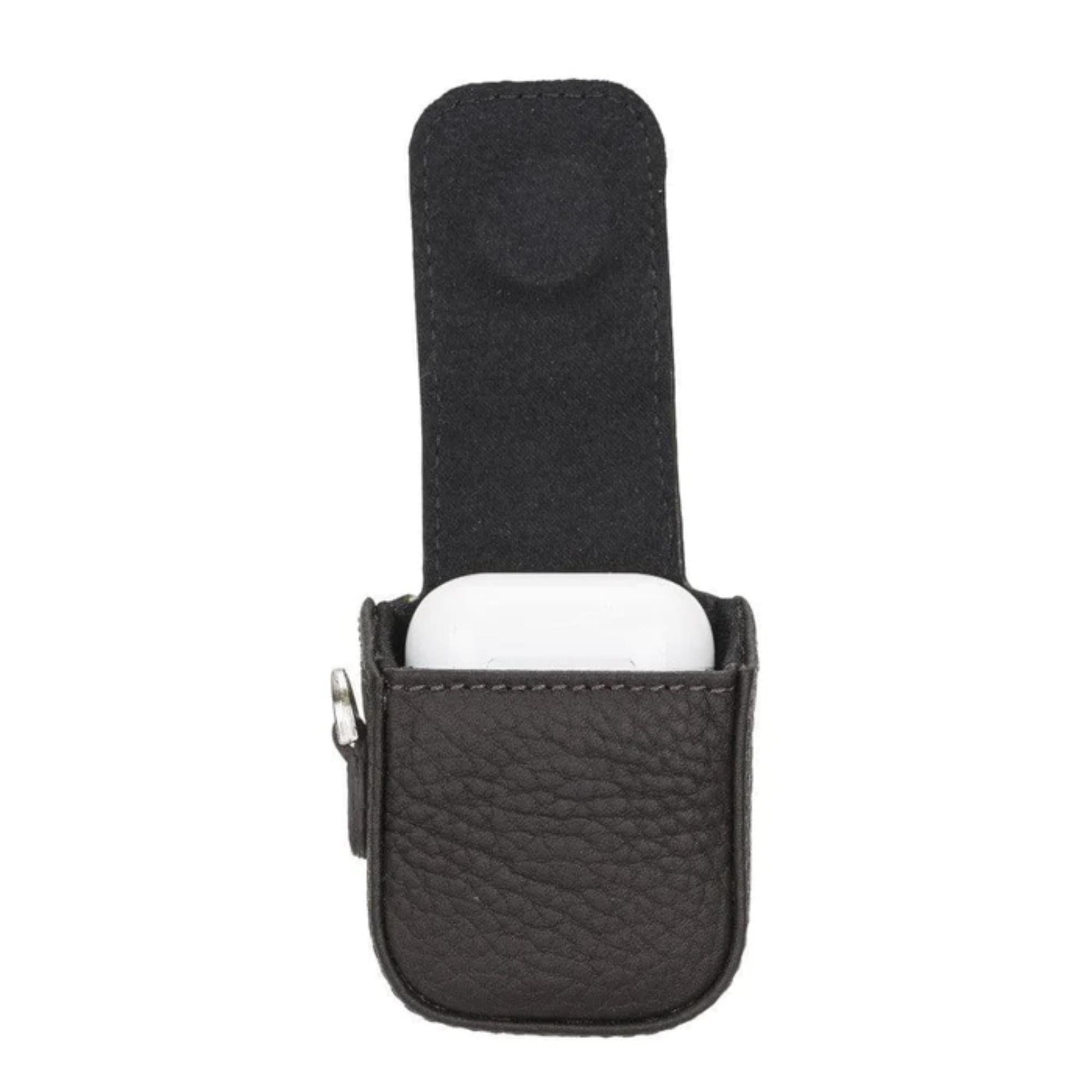 Aurora Luxury Leather AirPods Case with Attached Wrist Strap