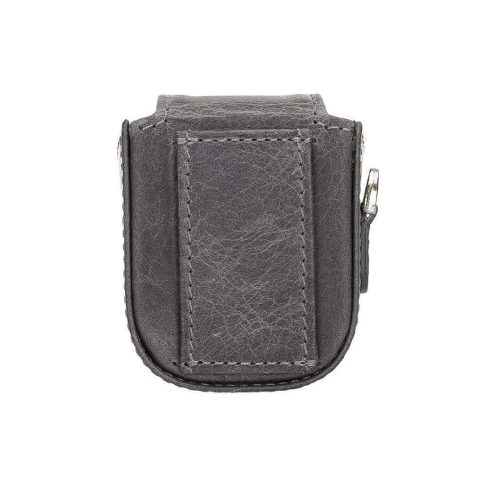 Aurora Luxury Leather AirPods Case with Attached Wrist Strap