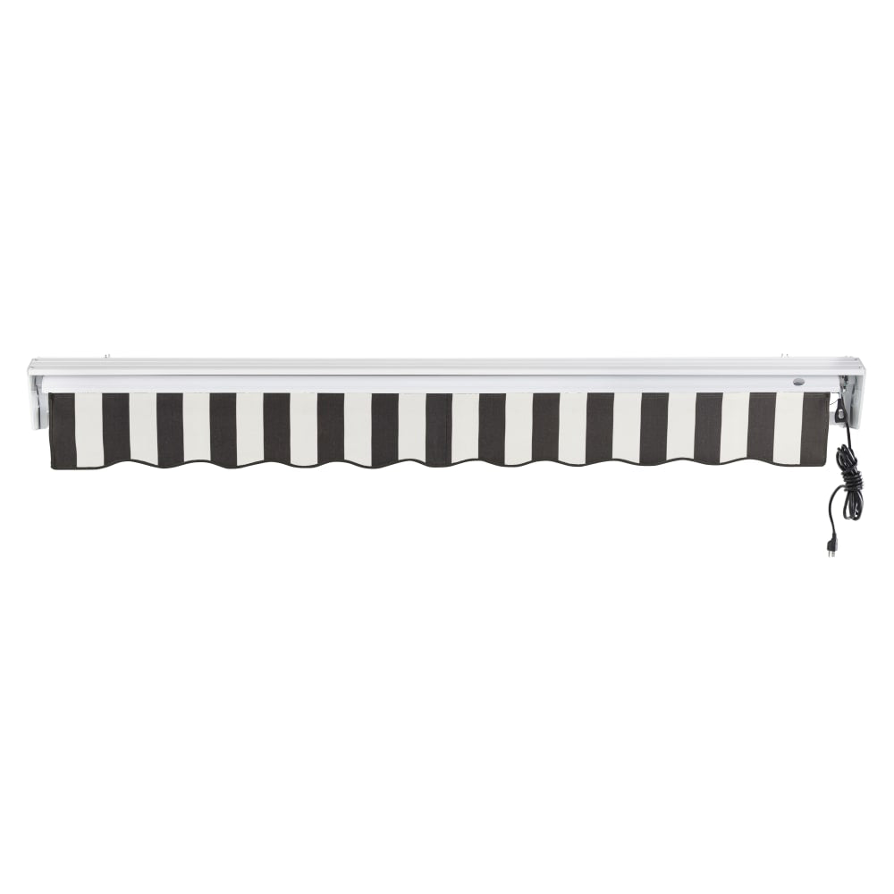 [16X10FT] Awntech Destin Premium Electric Outdoor Motorized Retractable Awning [DTL16/DTR16-SBY] (SAK69832)