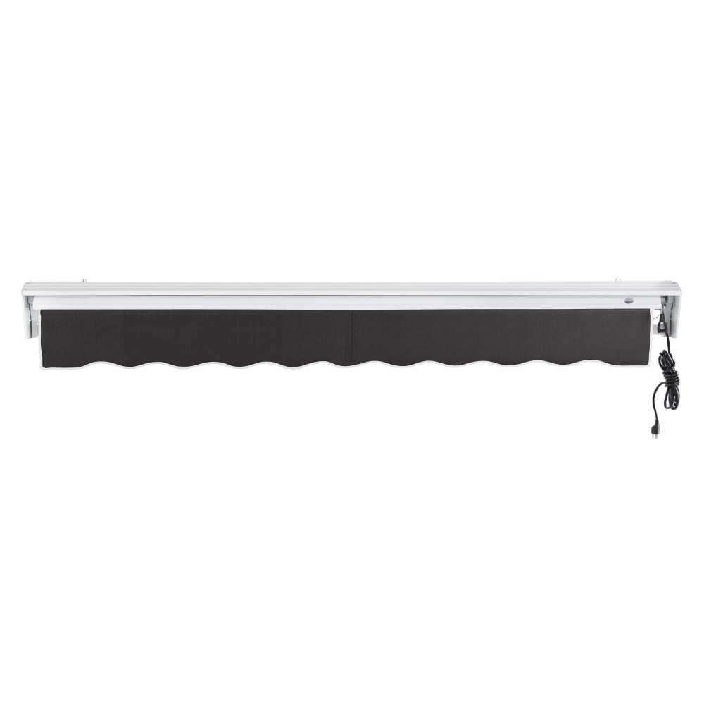 [18X10FT] Awntech Destin Premium Electric Outdoor Motorized Retractable Awning [DTL18/DTR18-SBY] (SAK13056)
