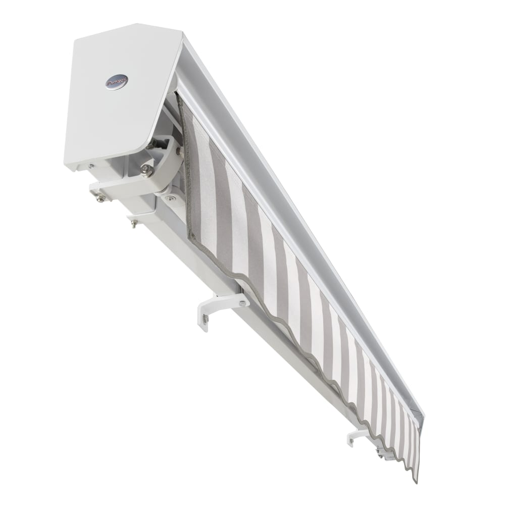 [16X10FT] Awntech Destin Premium Manual Outdoor Retractable Awning [DM16-SBY] (SAK41359)