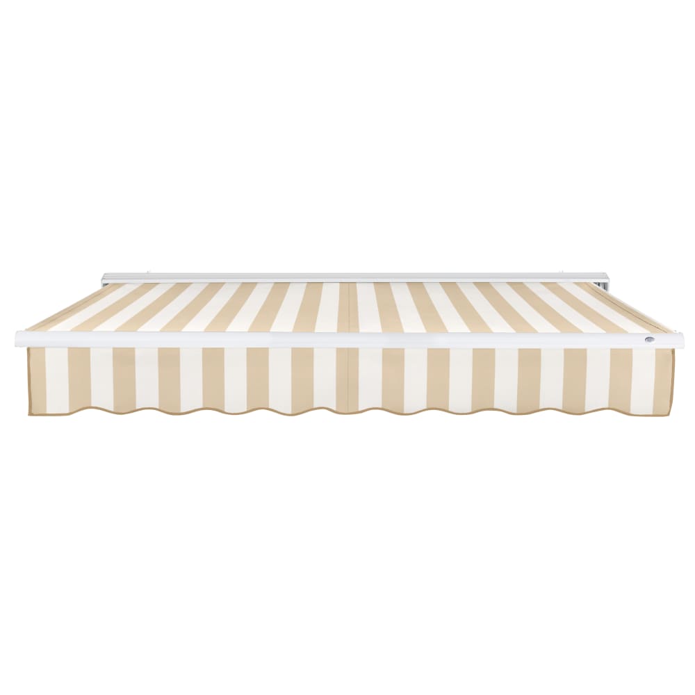 [18X10FT] Awntech Destin Premium Manual Outdoor Retractable Awning [DM18-SBY] (SAK29367)