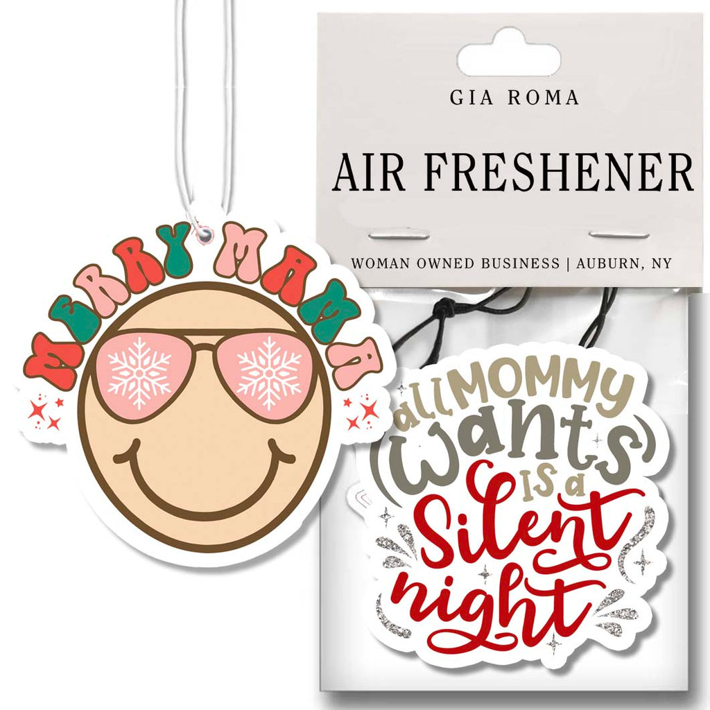 Stressed Blessed Hanging Air Freshener Car Home Office Scented Ornament