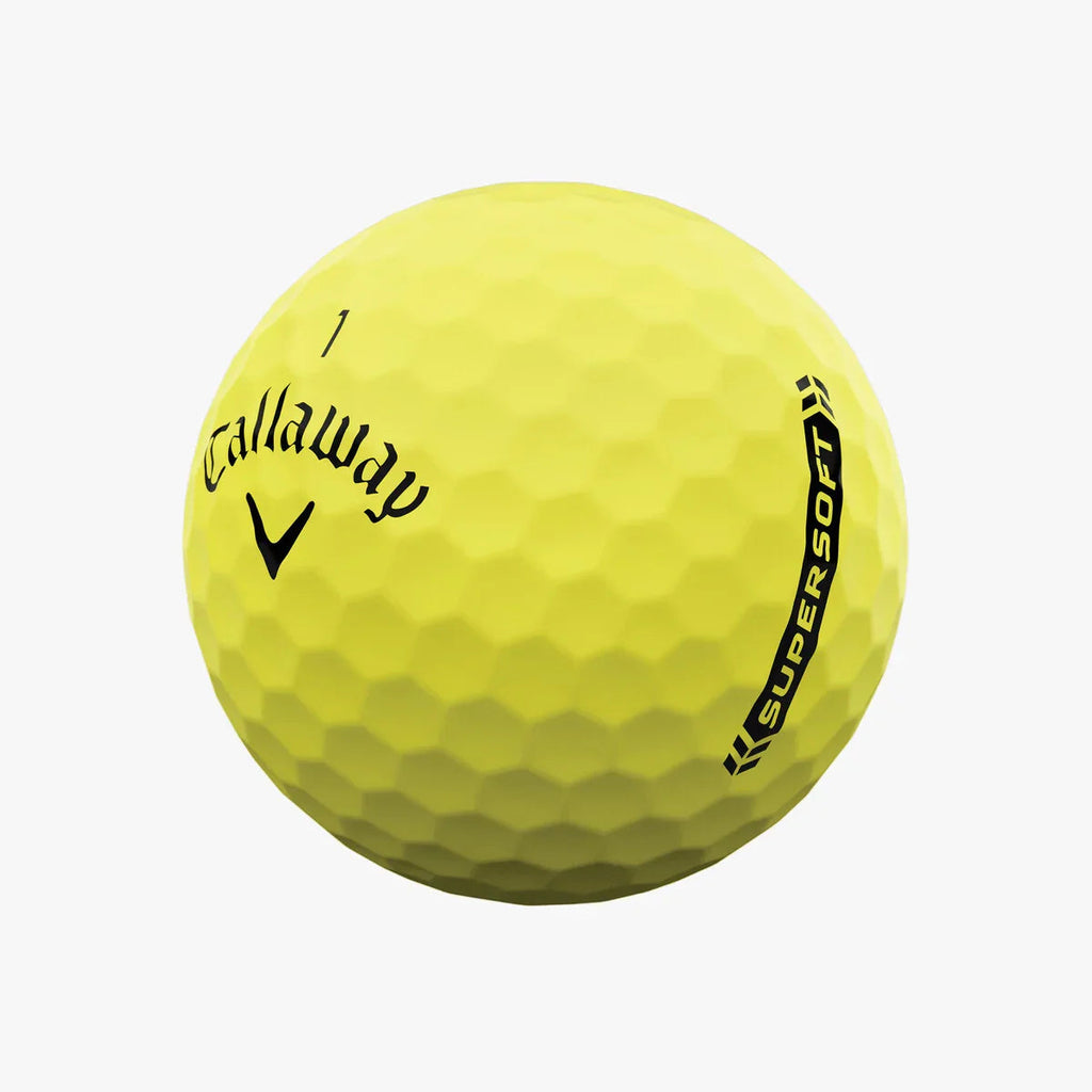 Callaway Supersoft Yellow 2023 Golf Balls