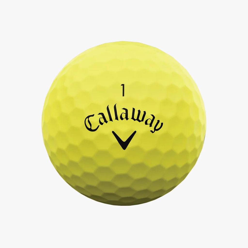 Callaway Supersoft Yellow 2023 Golf Balls