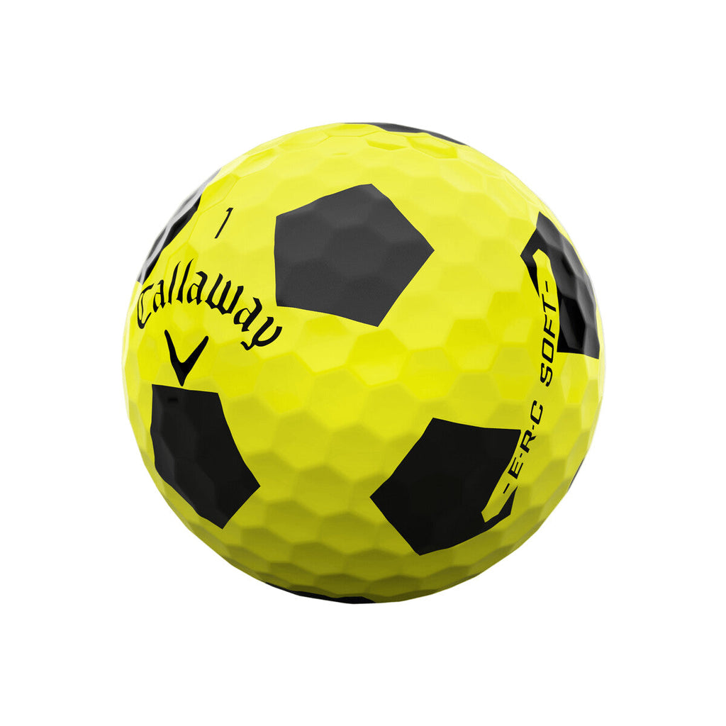 Callaway ERC Soft Truvis Yellow 2025 Golf Balls