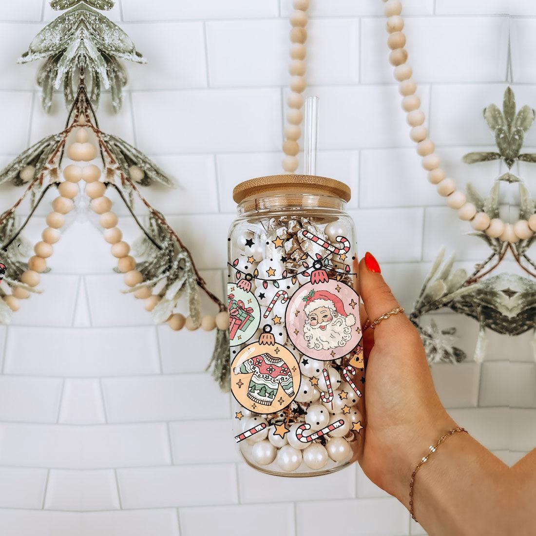 Balls Deep 17oz Christmas Mug Funny Holiday Cup With Ornament Design Humorous Seasonal Drinkware