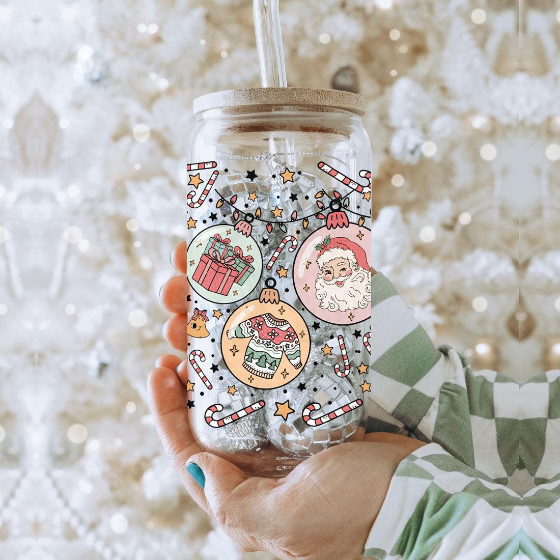 Balls Deep 17oz Christmas Mug Funny Holiday Cup With Ornament Design Humorous Seasonal Drinkware