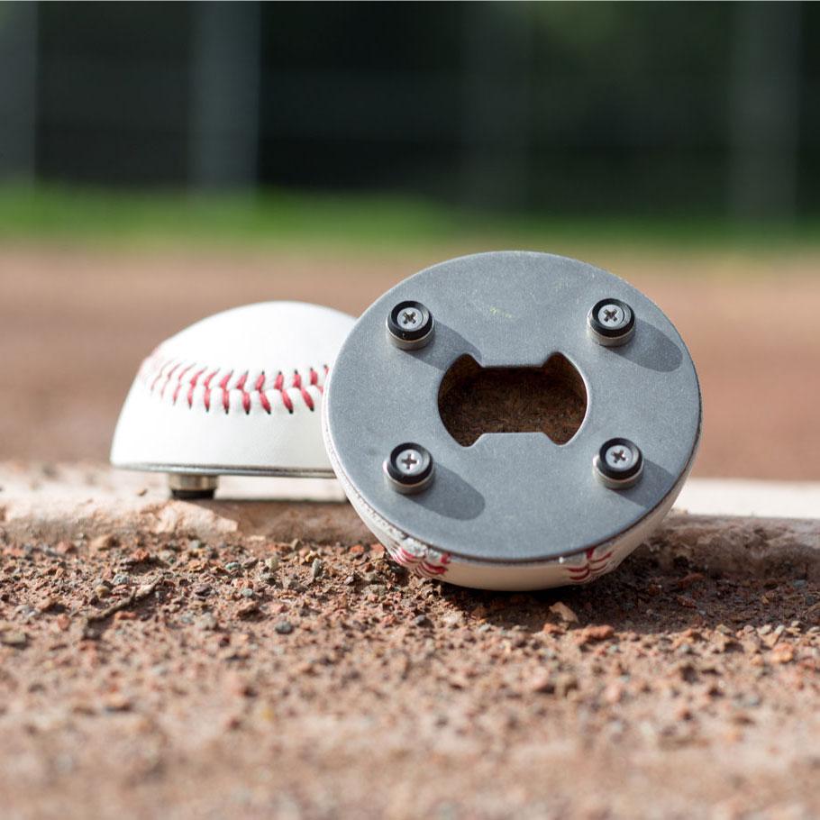 Boston Baseball Bottle Opener