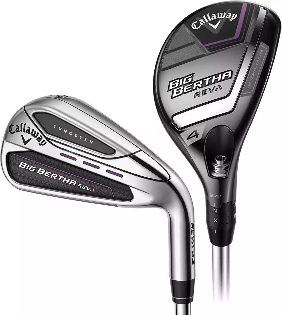 Callaway Women's Big Bertha Reva 2023 Combo Iron Set