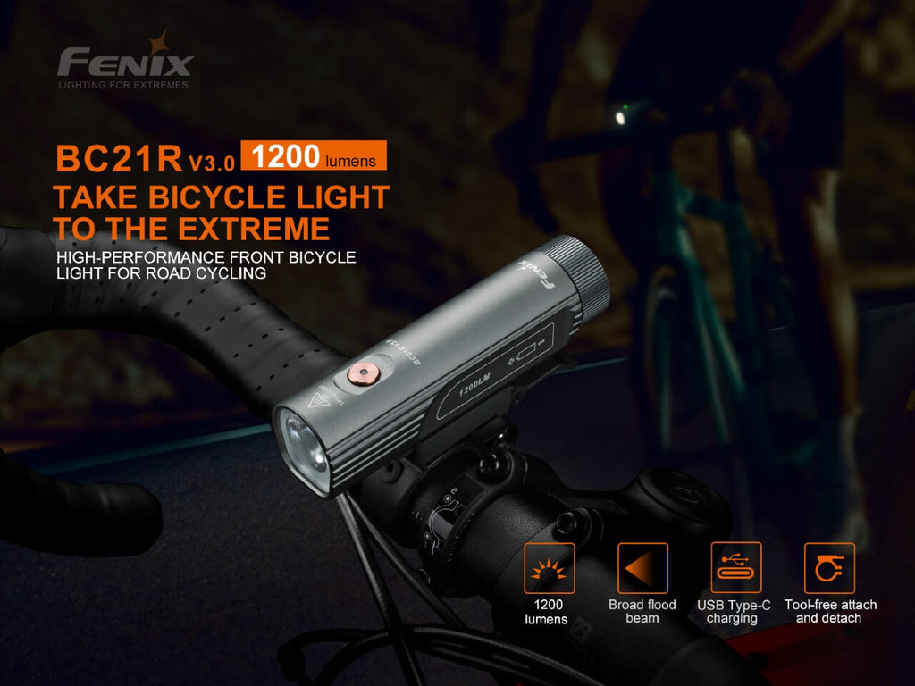 Fenix BC21R V3.0 LED Bike Light - Disctontinued
