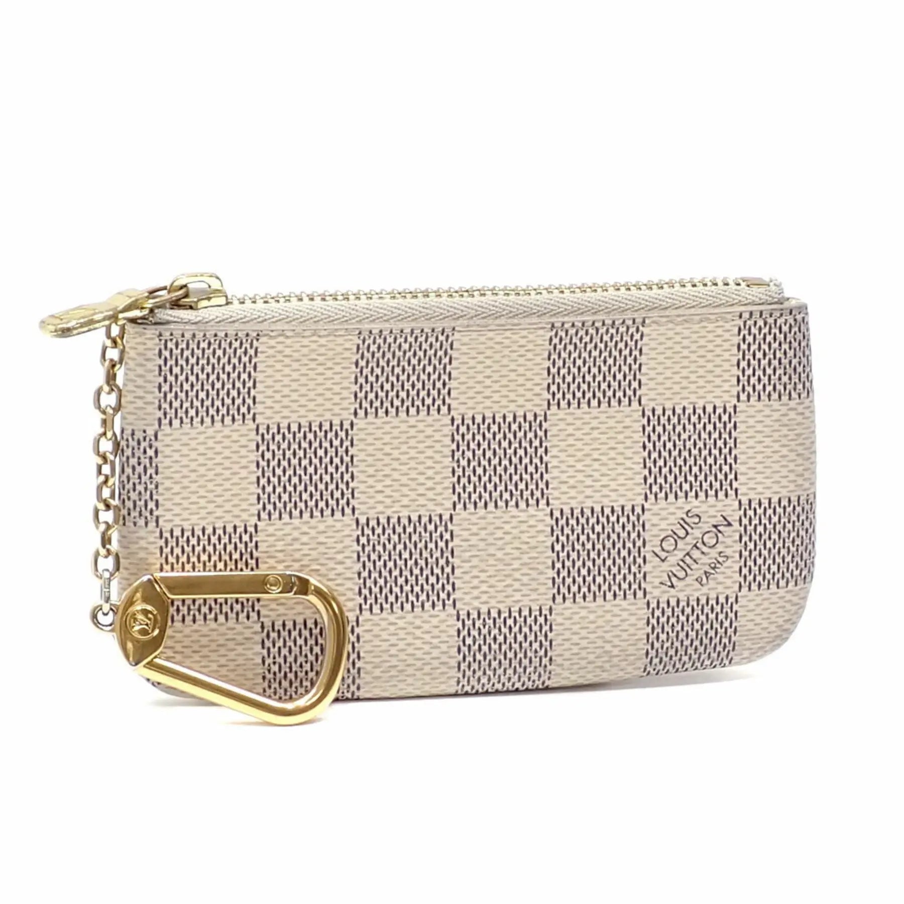 Louis Vuitton Key Pouch Wallet White