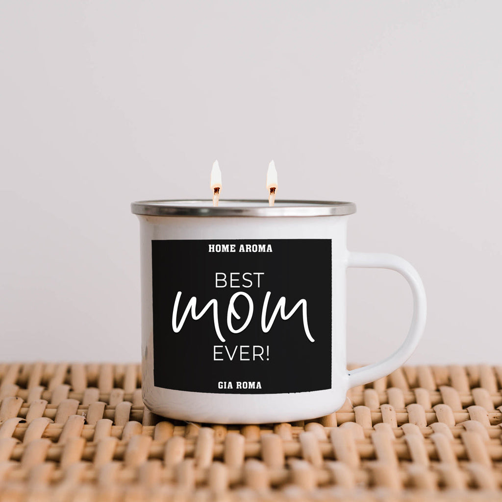 Mothers Day Candle Mug 16oz Reusable Metal Candle Soy Gift