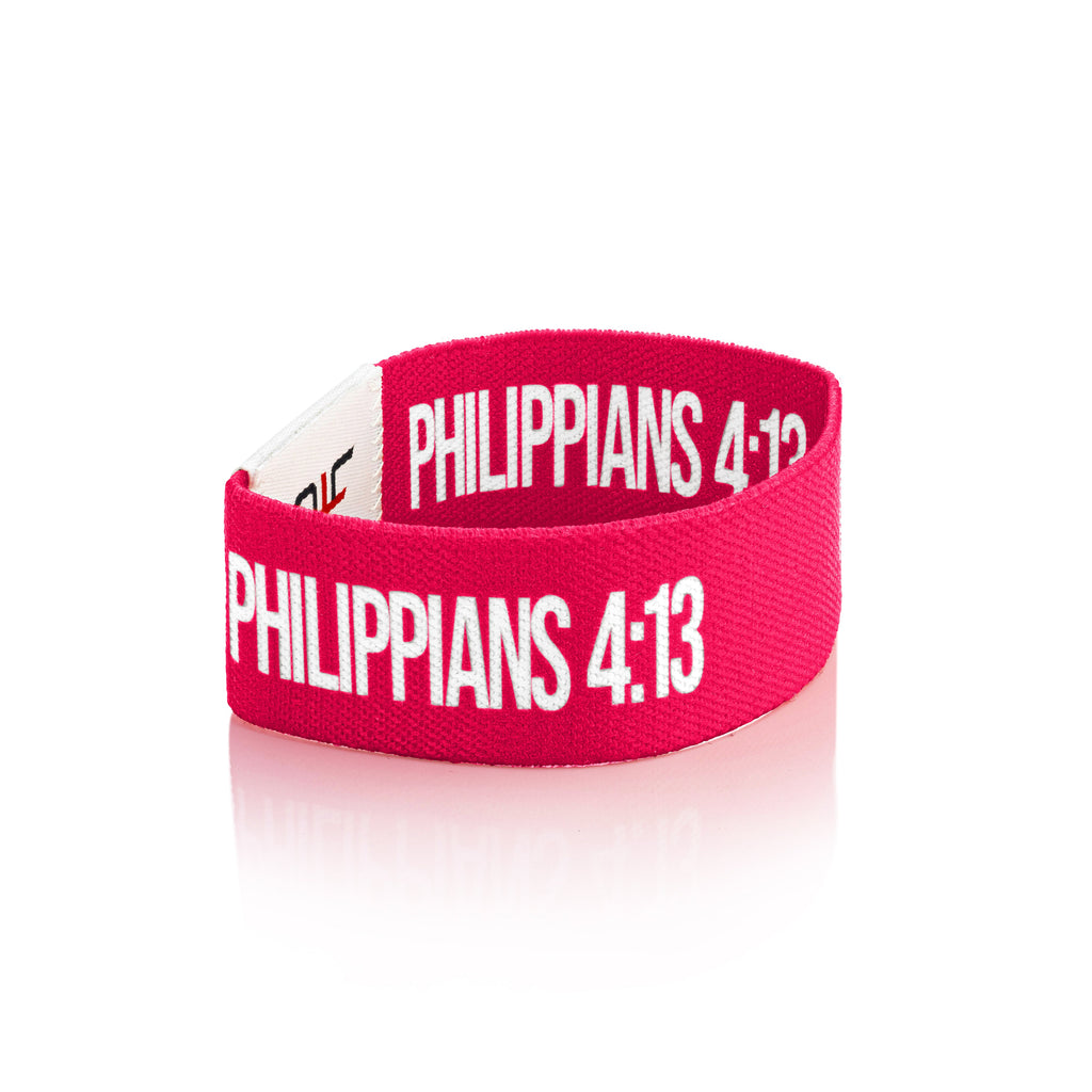 Bible Verse Interactive Tap Bracelet | Phil. 4:13