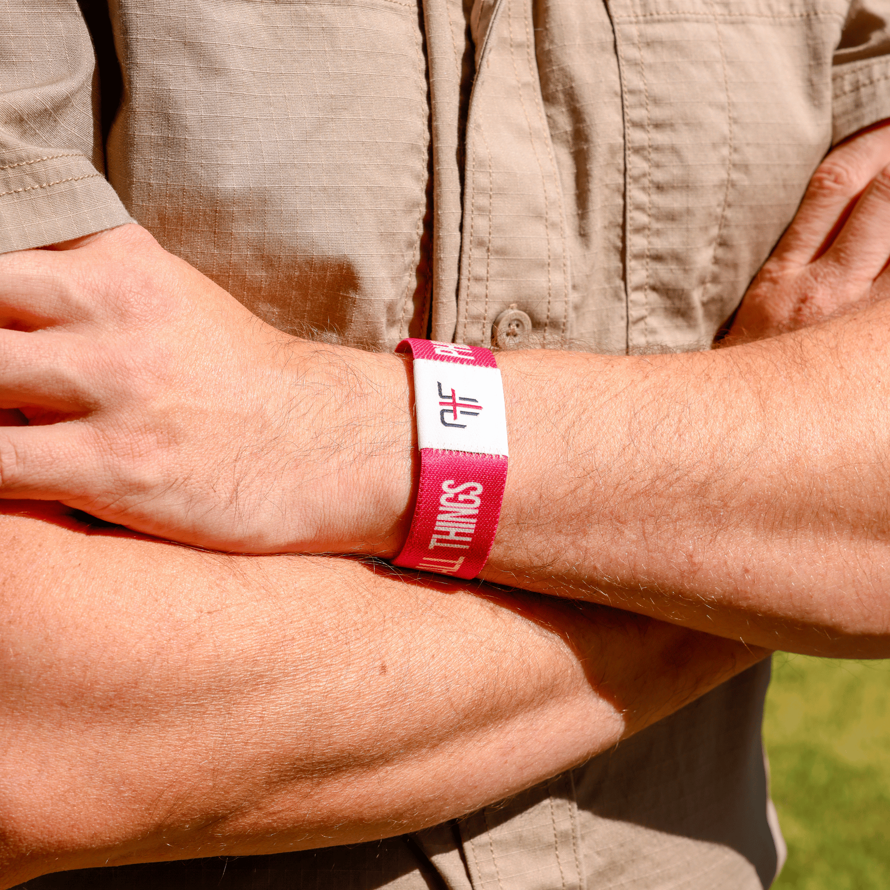 Bible Verse Interactive Tap Bracelet | Phil. 4:13