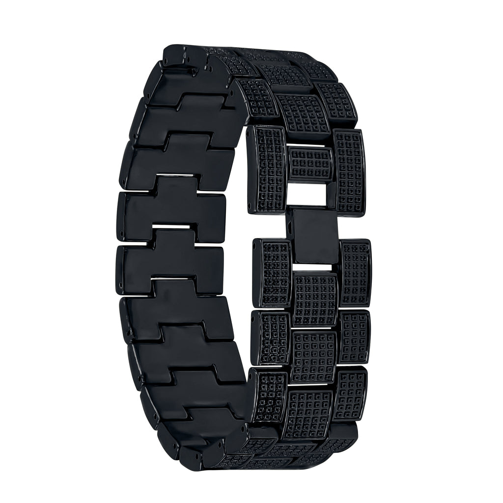 Pave Crystal Watch And Bracelet Set For Women Luxury