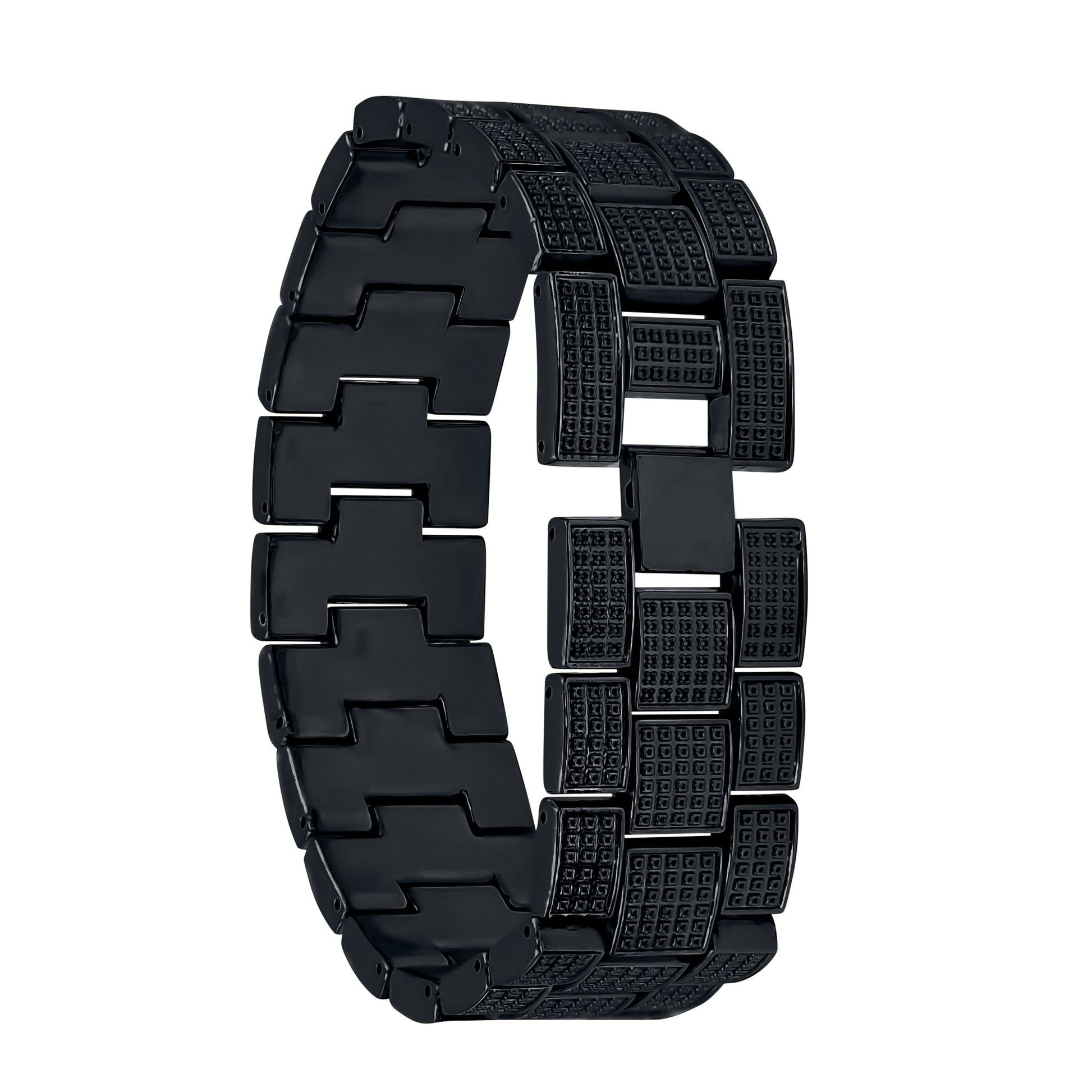 Pave Crystal Watch And Bracelet Set For Women Luxury