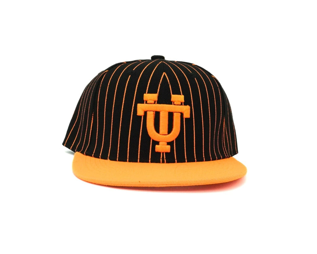 Black Pinstripe Interlocking UT