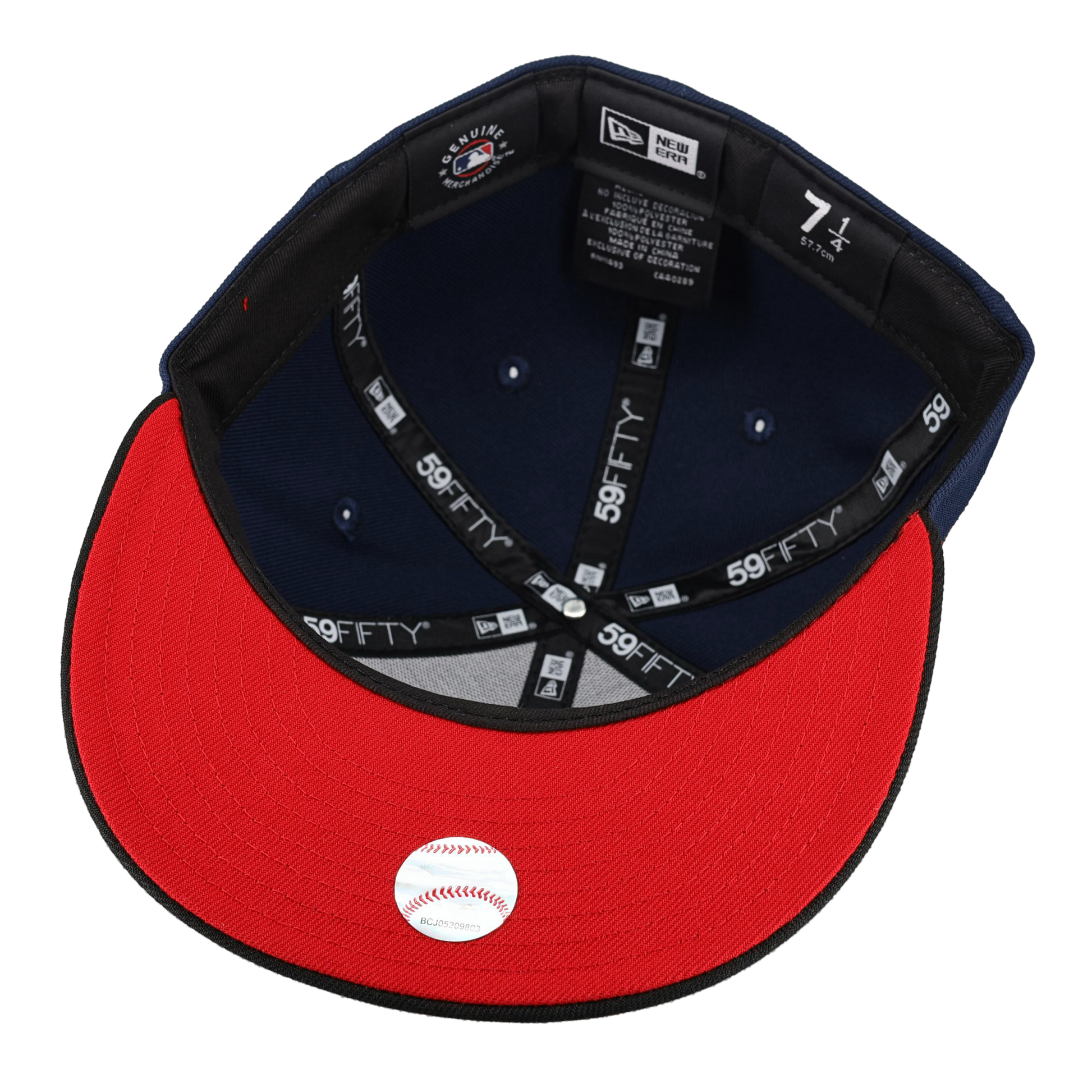 Tampa Bay Rays Midnight Crimson Collection Tropicana Field Fitted Hat