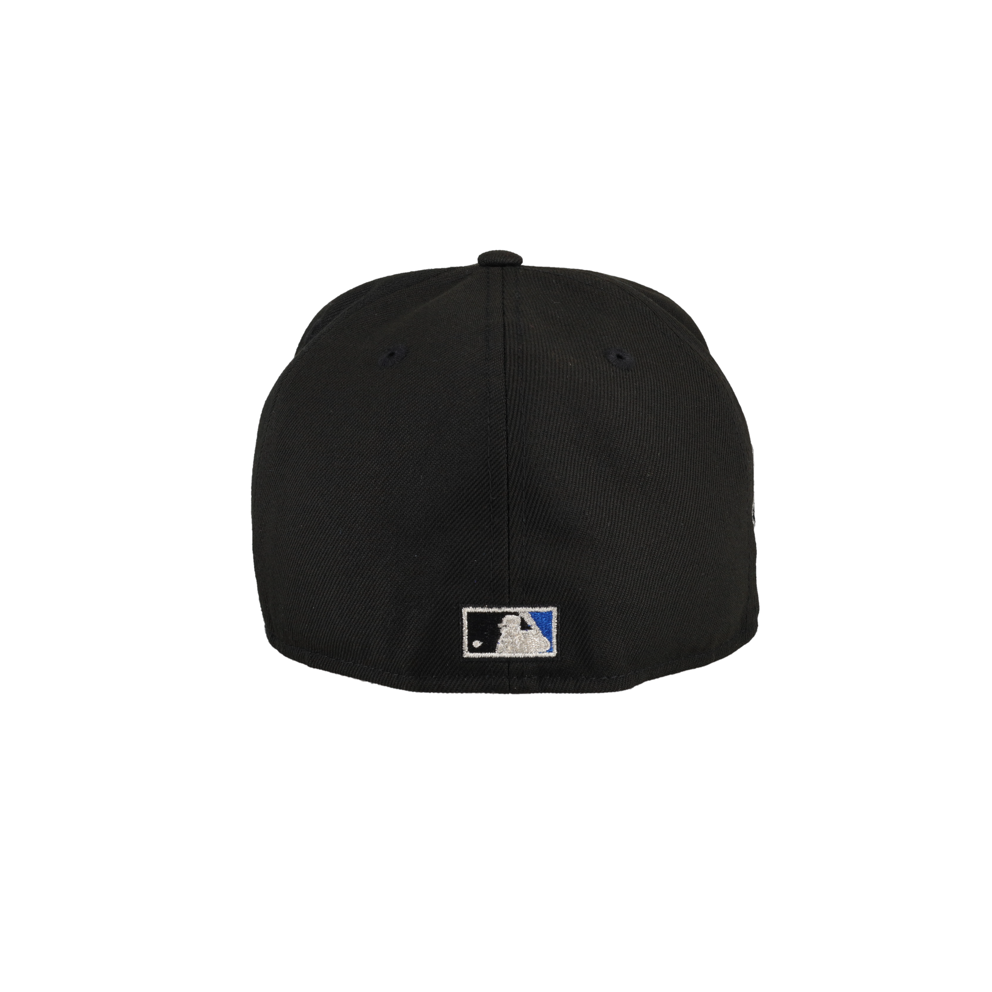Cincinnati Reds Black Riverfront Stadium Patch 59Fifty Fitted Hat
