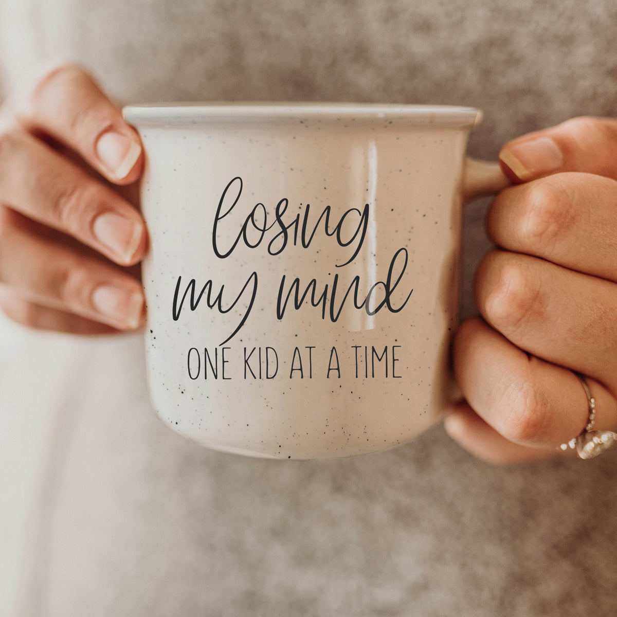 Funny Parent Coffee Mug 14.5oz Losing My Mind One Kid At A Time Ceramic