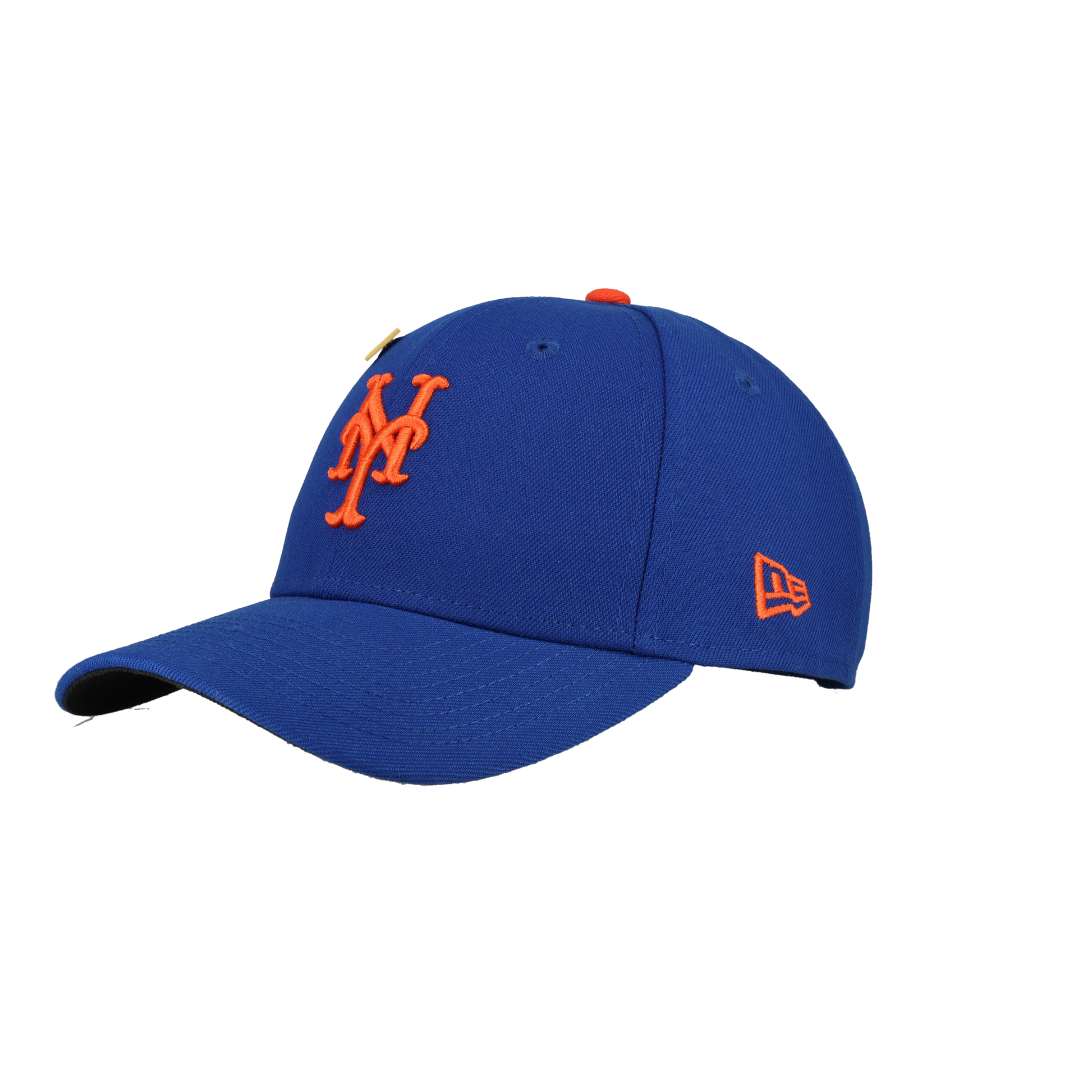 New York Mets New Era 9Forty Dad Hat Velcro (Royal/Orange)