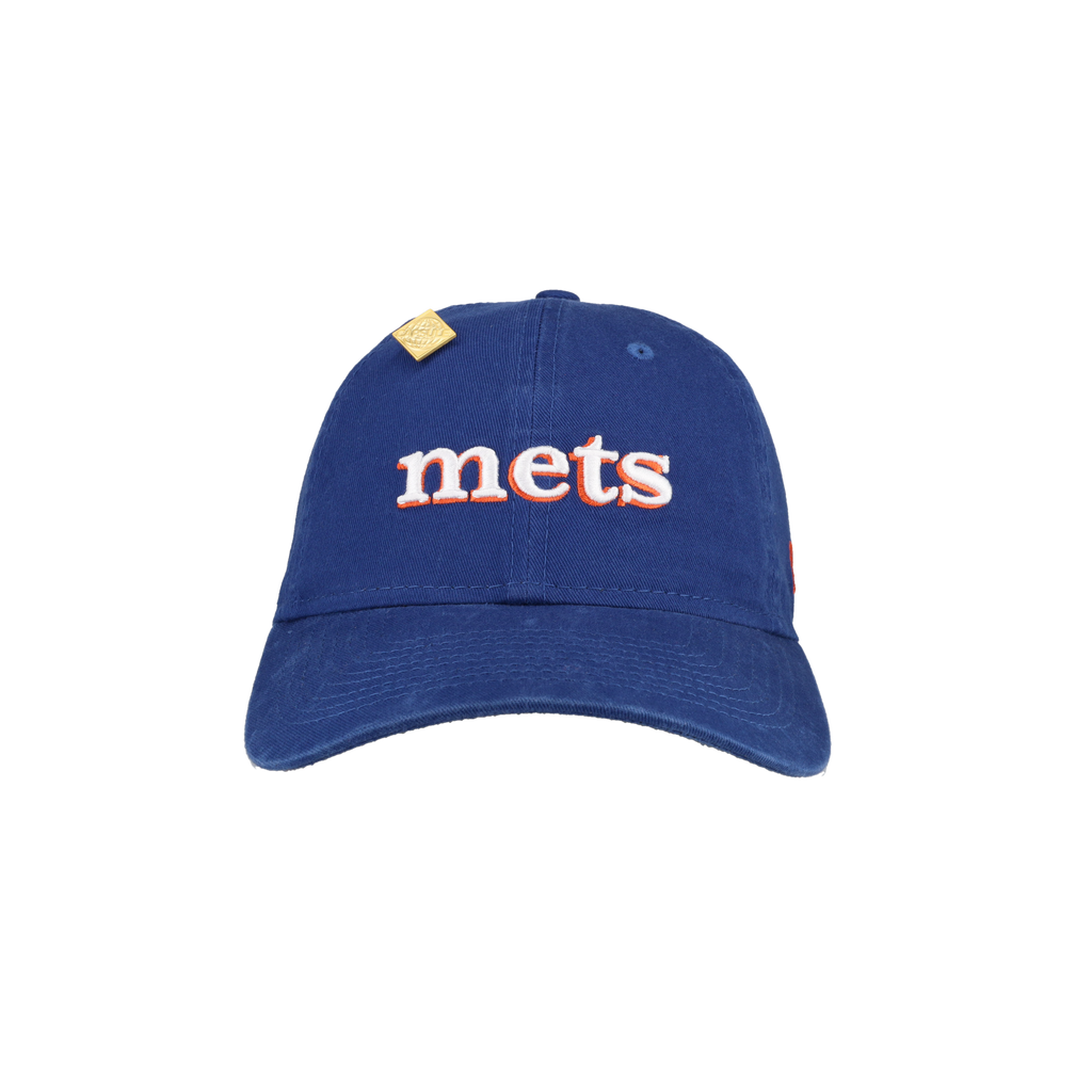 New York Mets New Era 9Twenty Dad Hat SCRIPT (Blue Script WOMENS)
