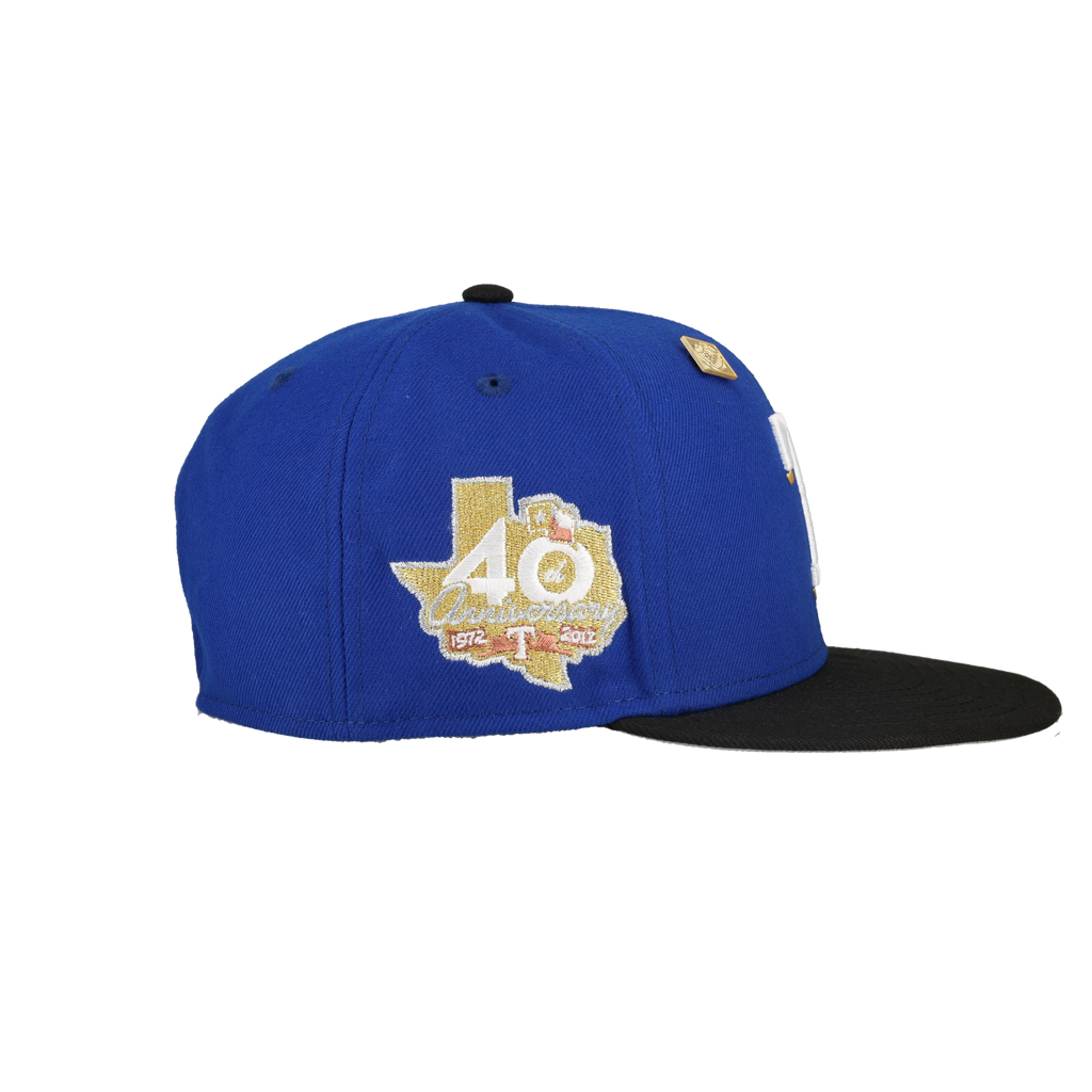 Texas Rangers 40th Anniversary Patch 59Fifty Fitted Hat