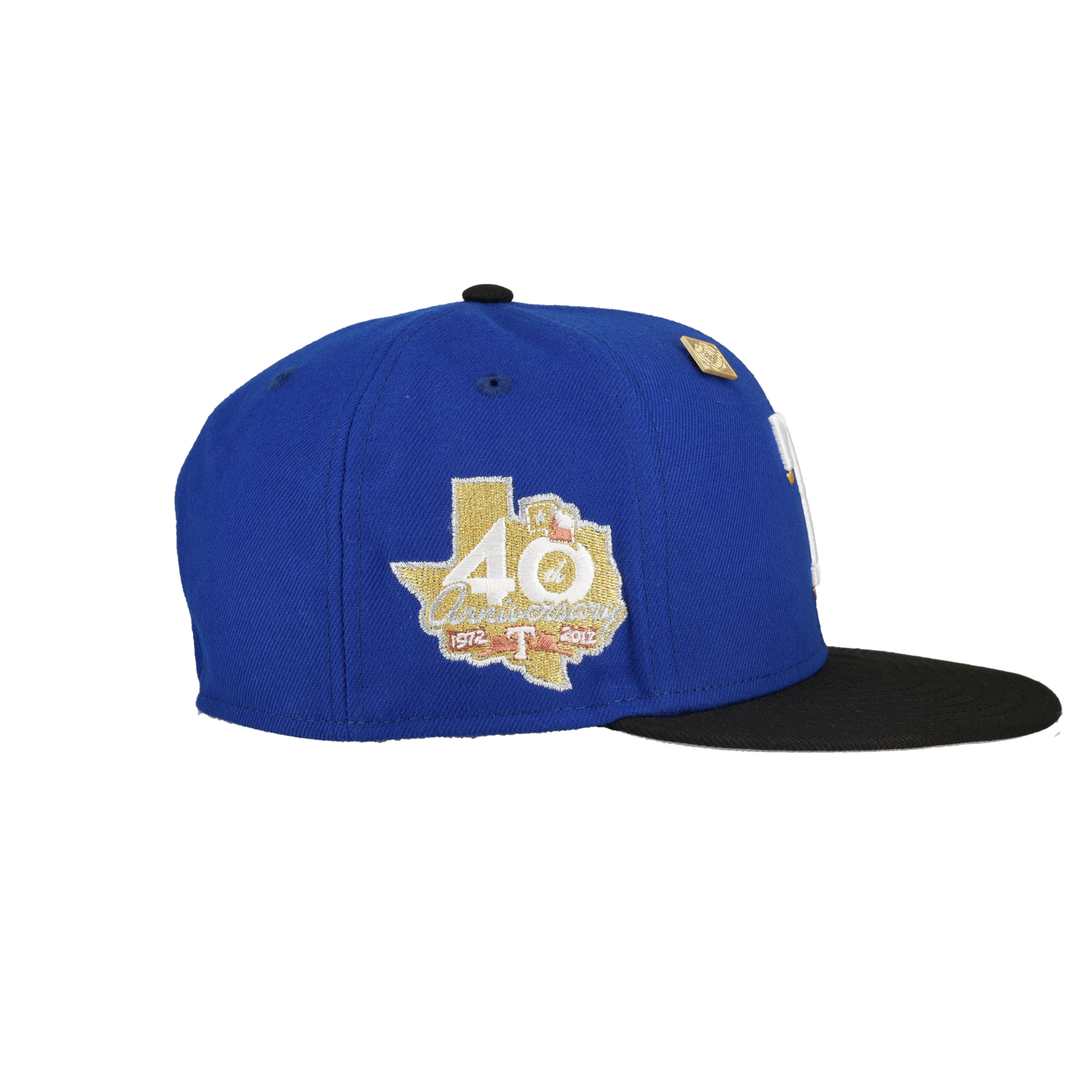 Texas Rangers 40th Anniversary Patch 59Fifty Fitted Hat