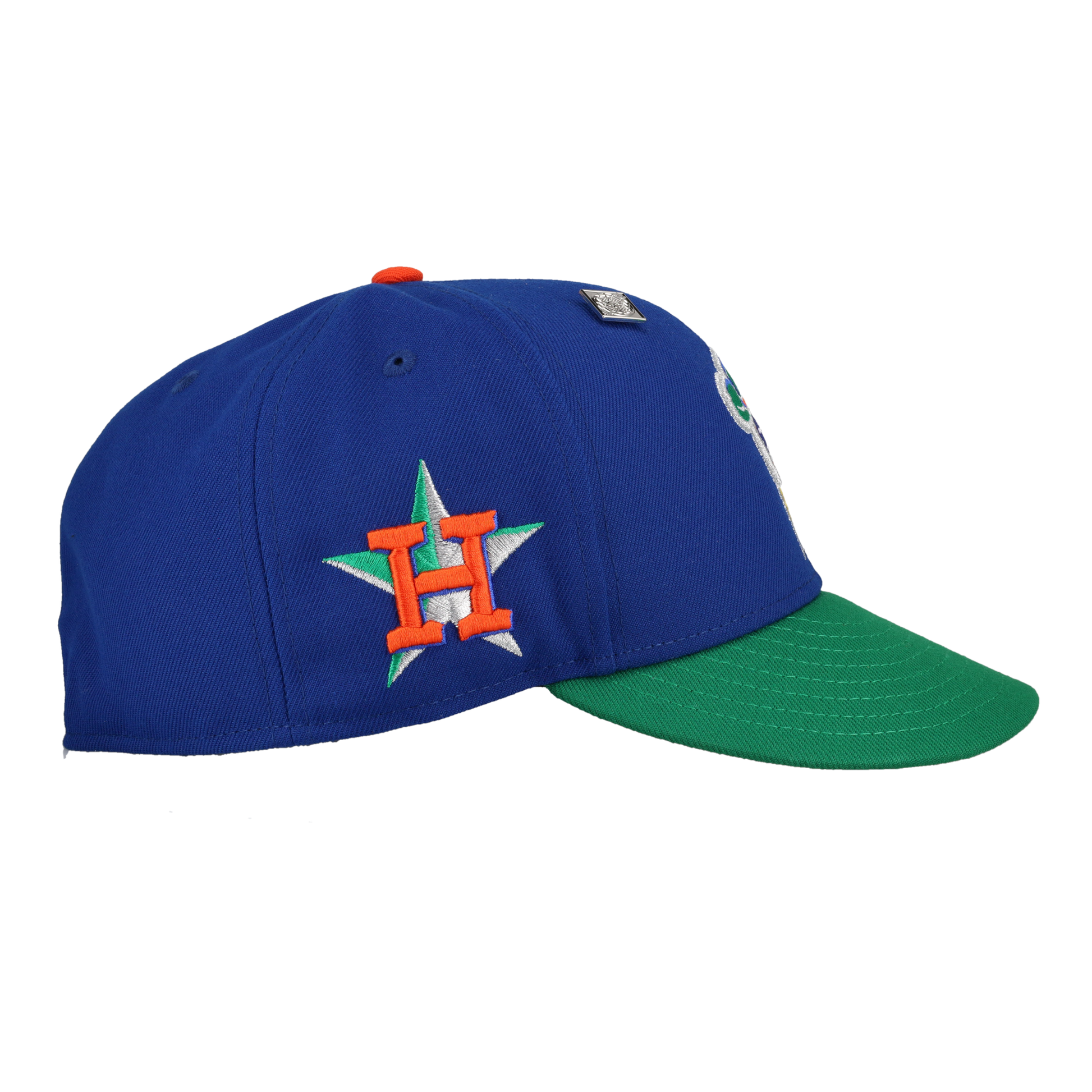 Sugar Land Space Cowboys Blue  Big "H" Patch 59Ffity Fitted Hat