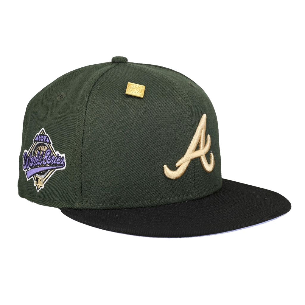 Atlanta Braves 1996 World Series Patch 59Fifty Fitted Hat
