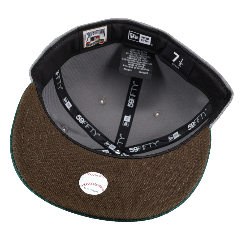 Atlanta Braves Grey 2017 Inaugural Season Patch 59Fifty Fitted Hat