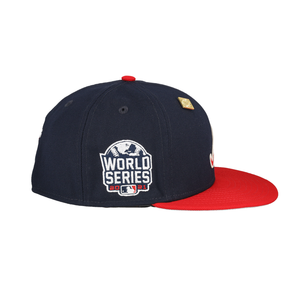 Atlanta Braves Letterman Collection 59Fifty Fitted Hat