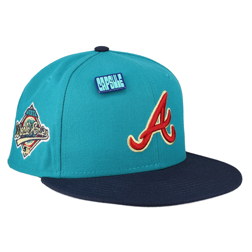 Atlanta Braves Real Teal Collection 1996 World Series 59Fifty