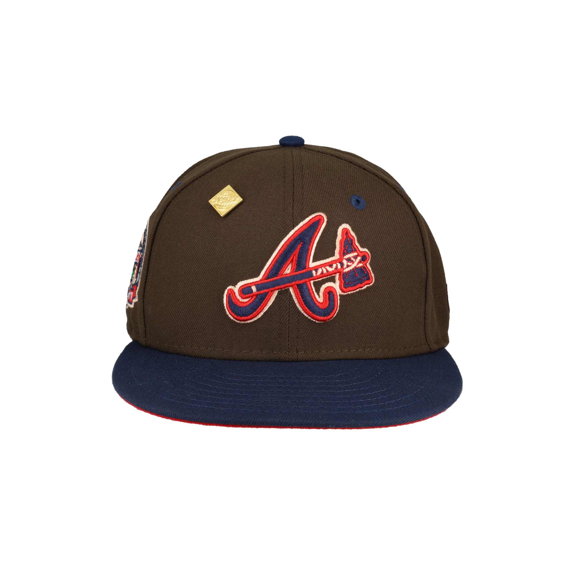 Atlanta Braves 2017 Inaugural Season Patch 59Fifty Fitted Hat