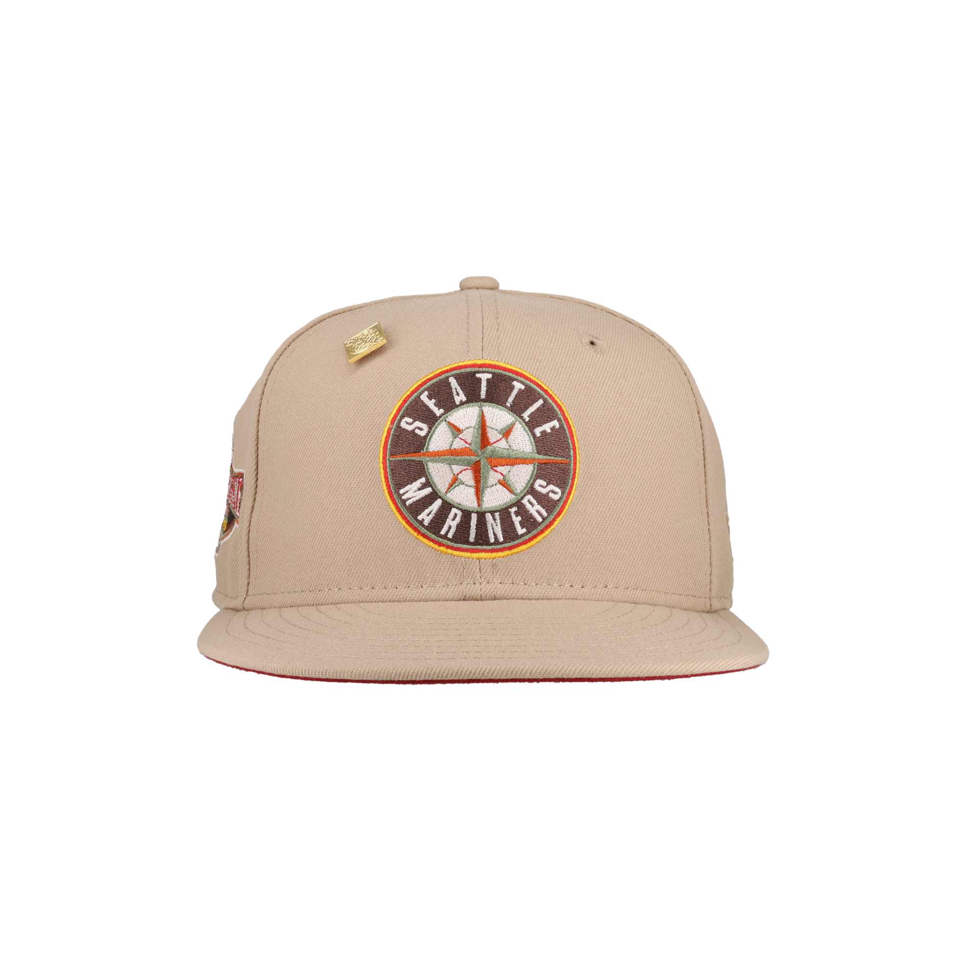 Seattle Mariners 2023 Warm Wine Collection 2001 All Star Game Fitted Hat