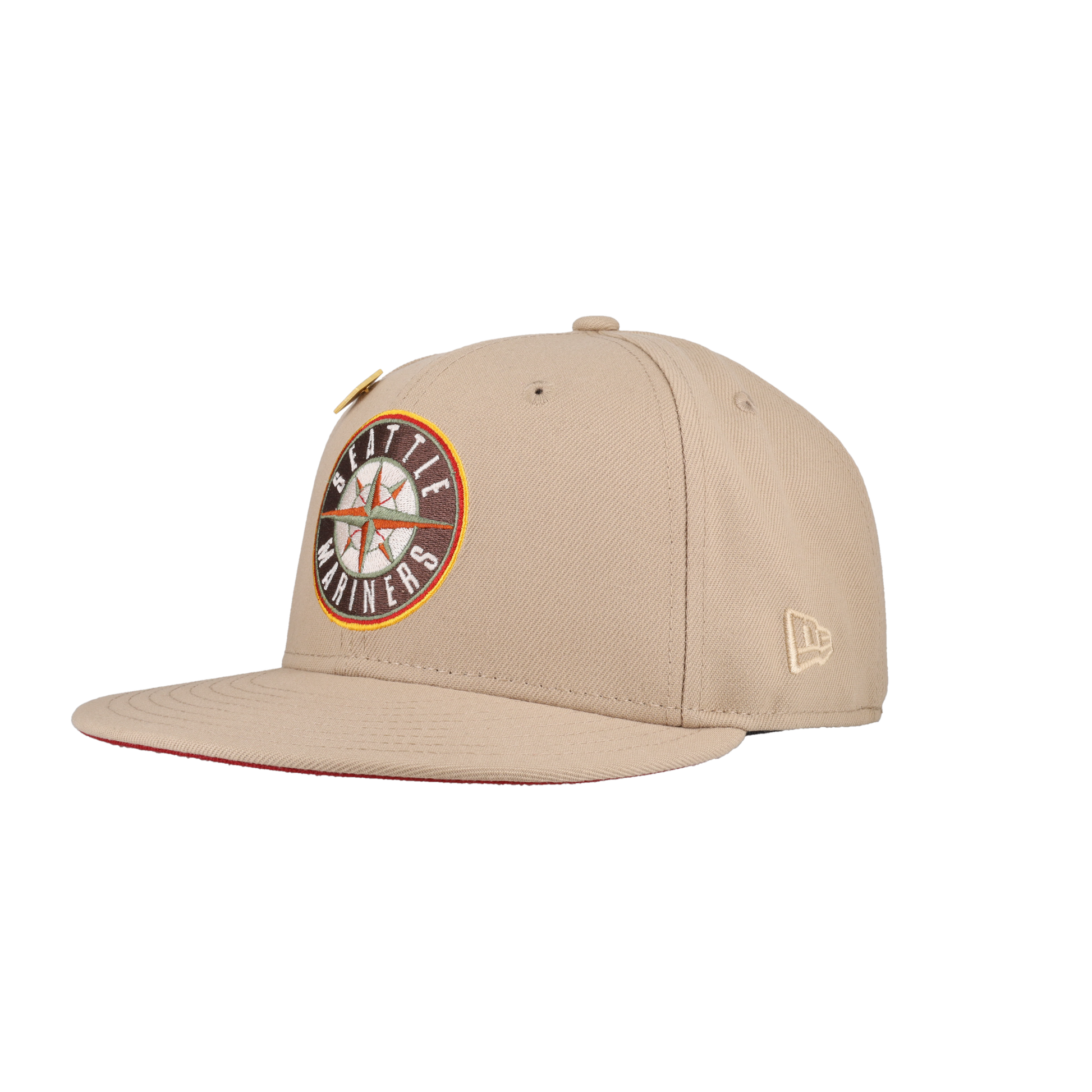 Seattle Mariners 2023 Warm Wine Collection 2001 All Star Game Fitted Hat