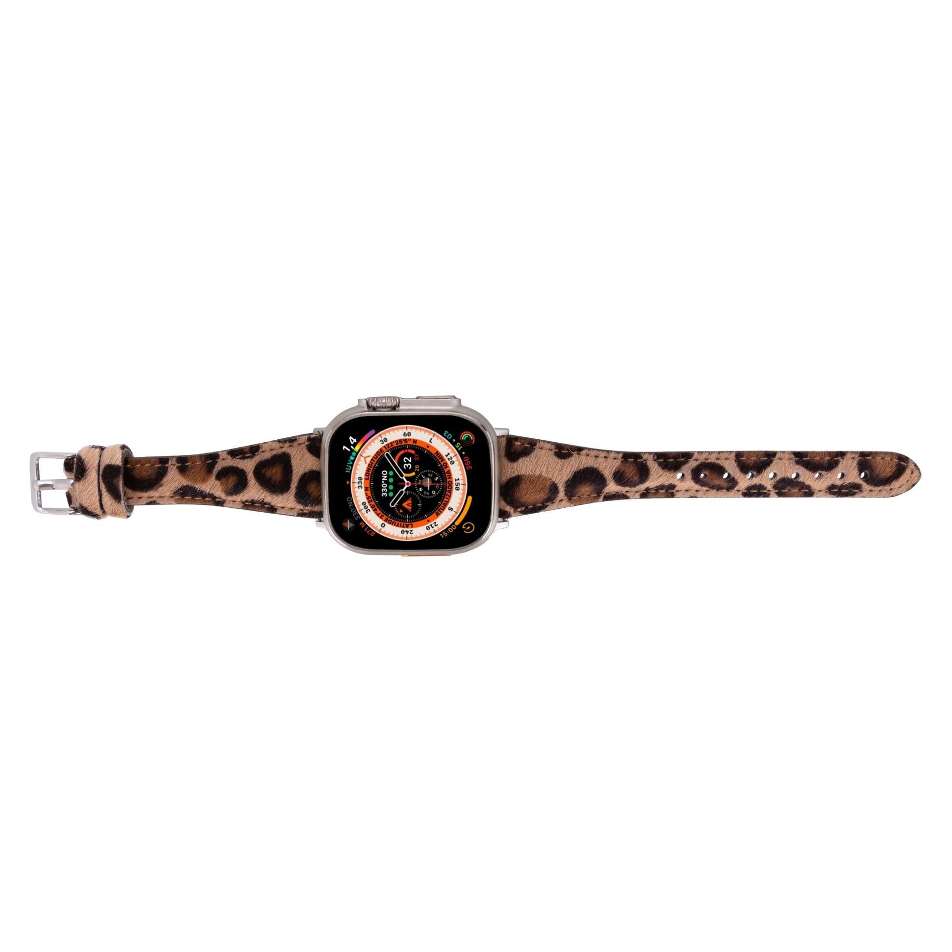 Buford Slim Leather Bands for Apple Watch 9, Ultra 2 & SE